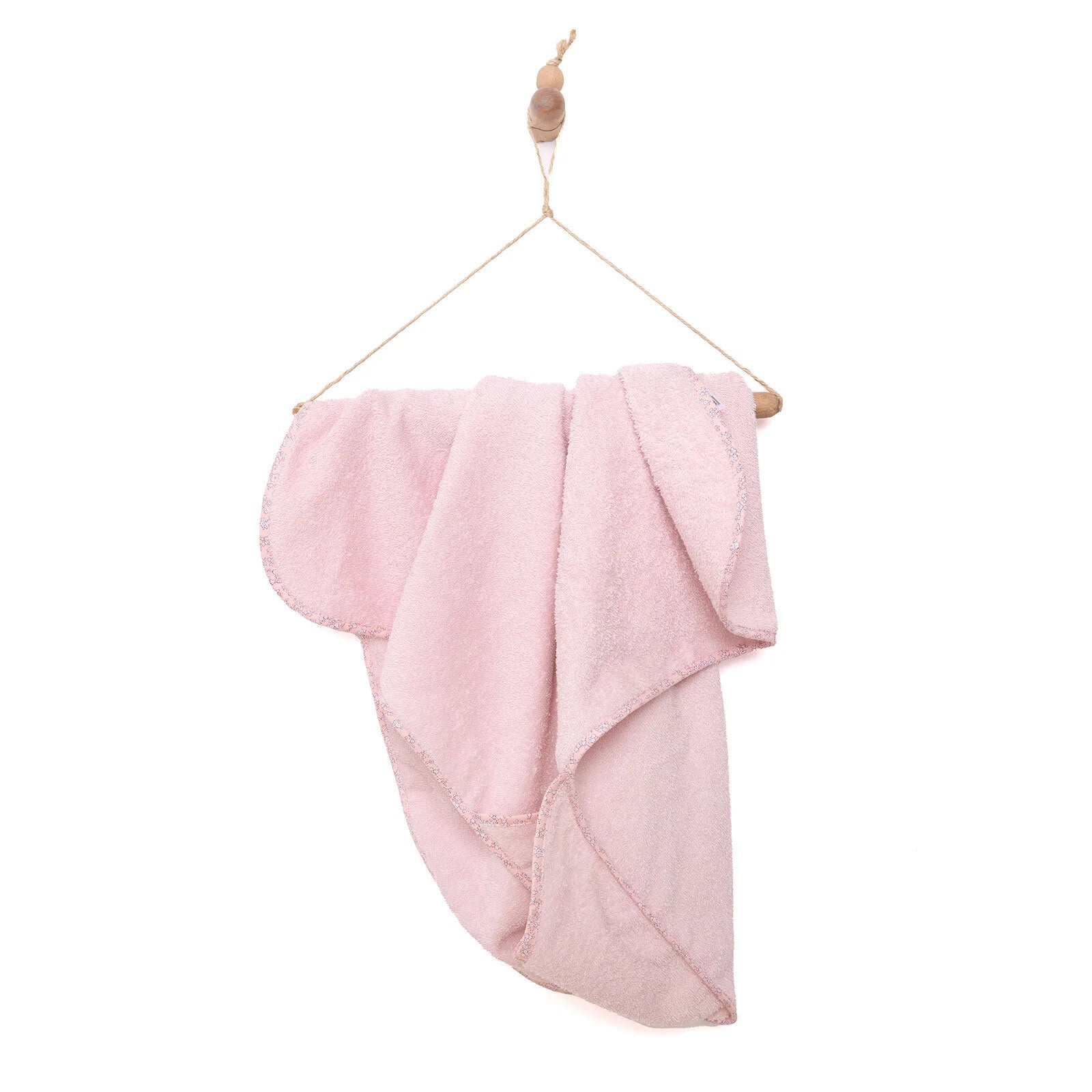 Mollia Unisex Baby Hooded Towel - Pink - ebebek - Black Friday