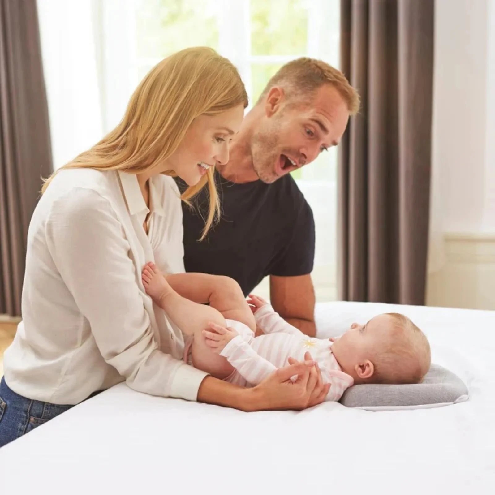 Babymoov Lovenest+ Fresh Mosaic Baby Pillow - ebebek - Black Friday