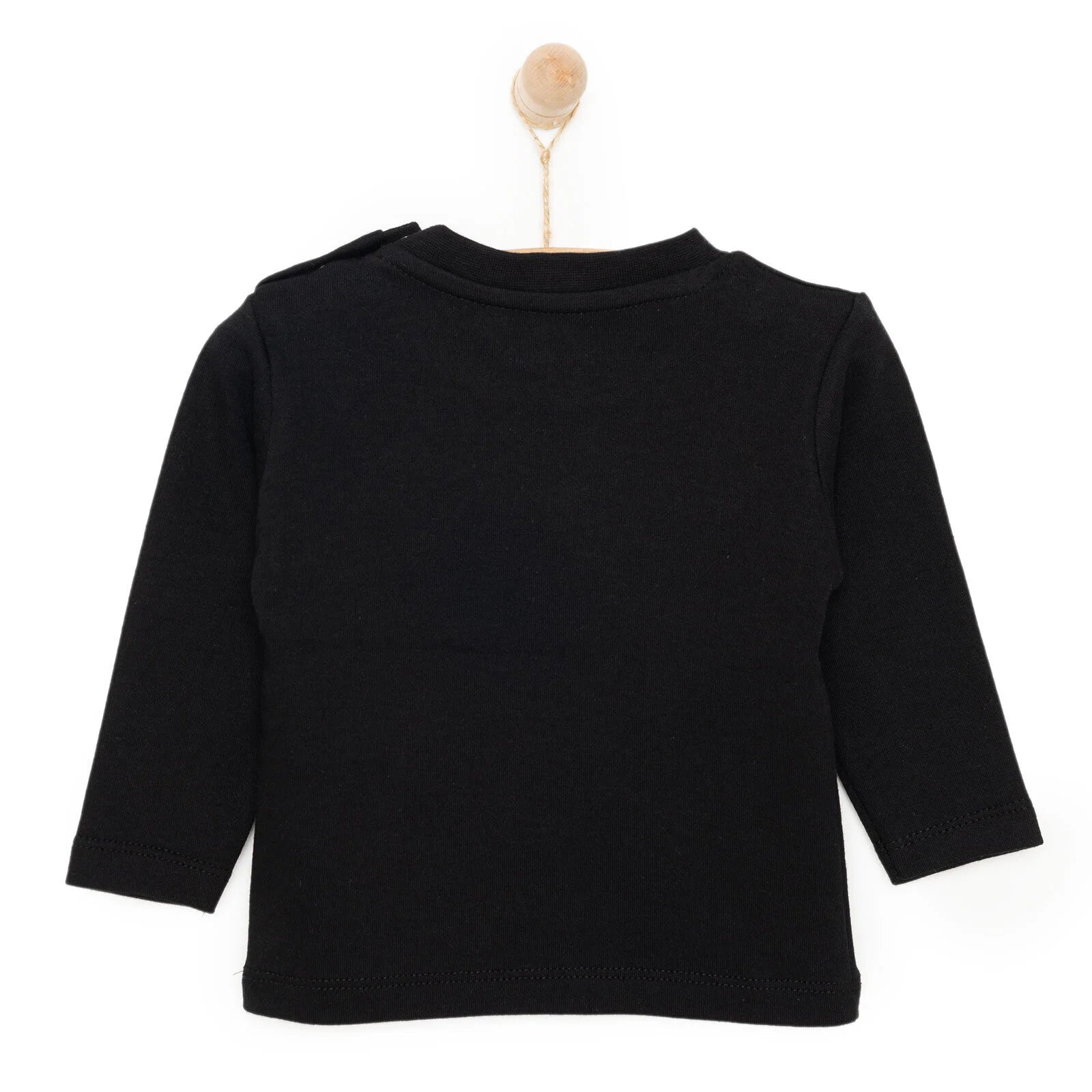 HelloBaby Baby Boy Long Sleeve T-Shirt - Black - ebebek - Black Friday