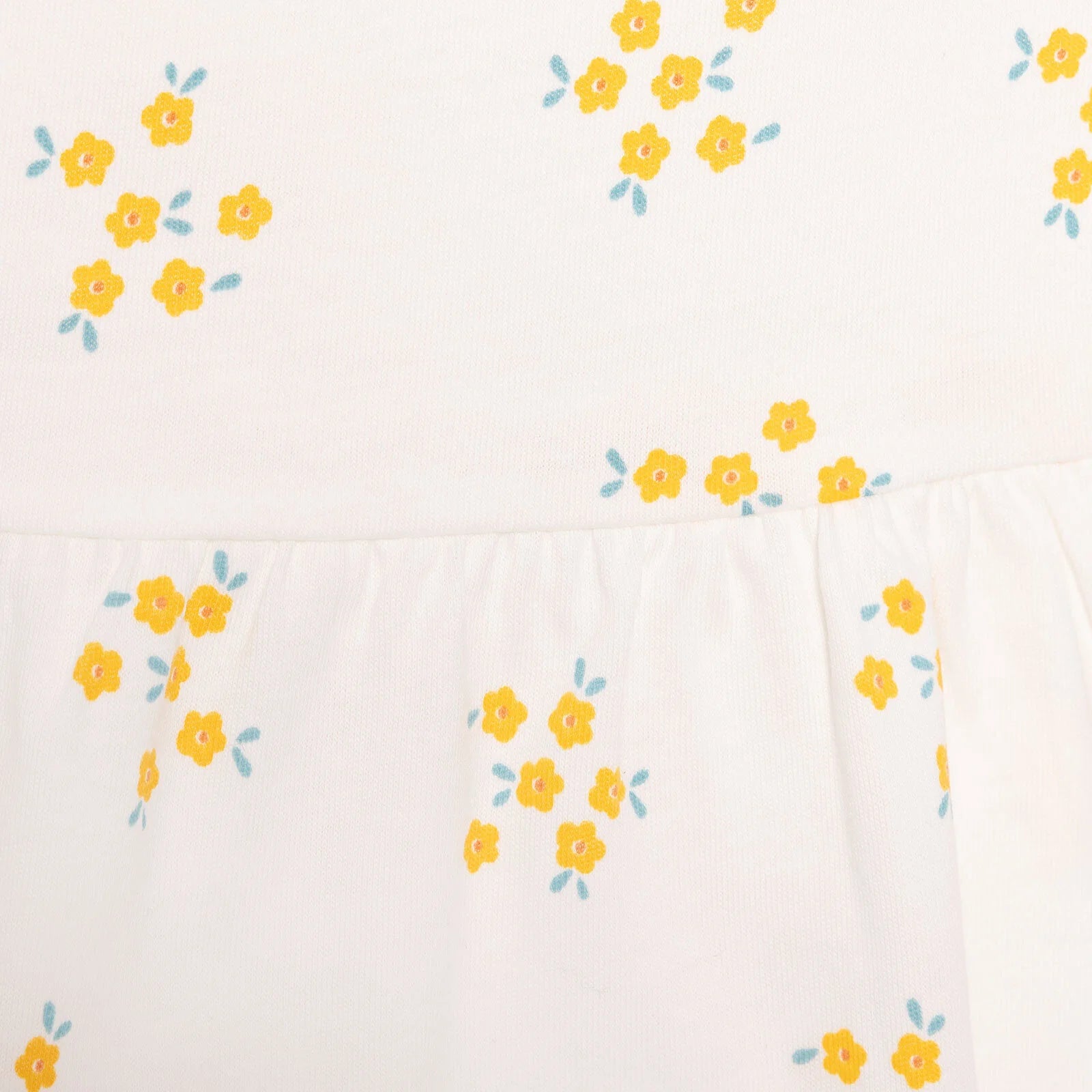 HelloBaby Basic Girl Flowers Printed DreSS - Ecru - ebebek - Black Friday