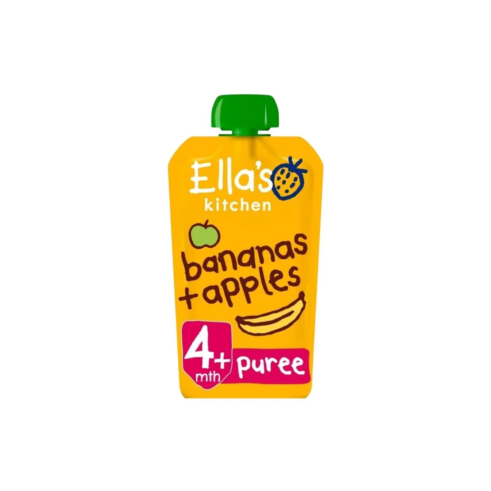 Ella's Kitchen Bananas & Apples 4+ months 120g - ebebek - Black Friday