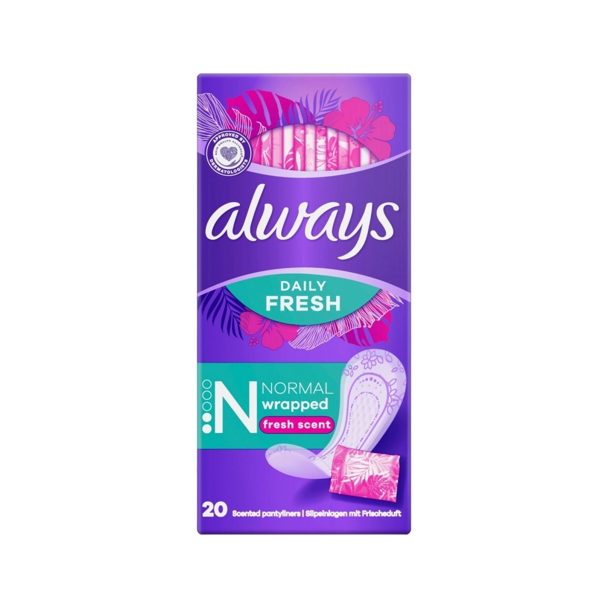 Always Dailies Singles Normal to Go Pantyliners 20 pcs - ebebek - Black Friday