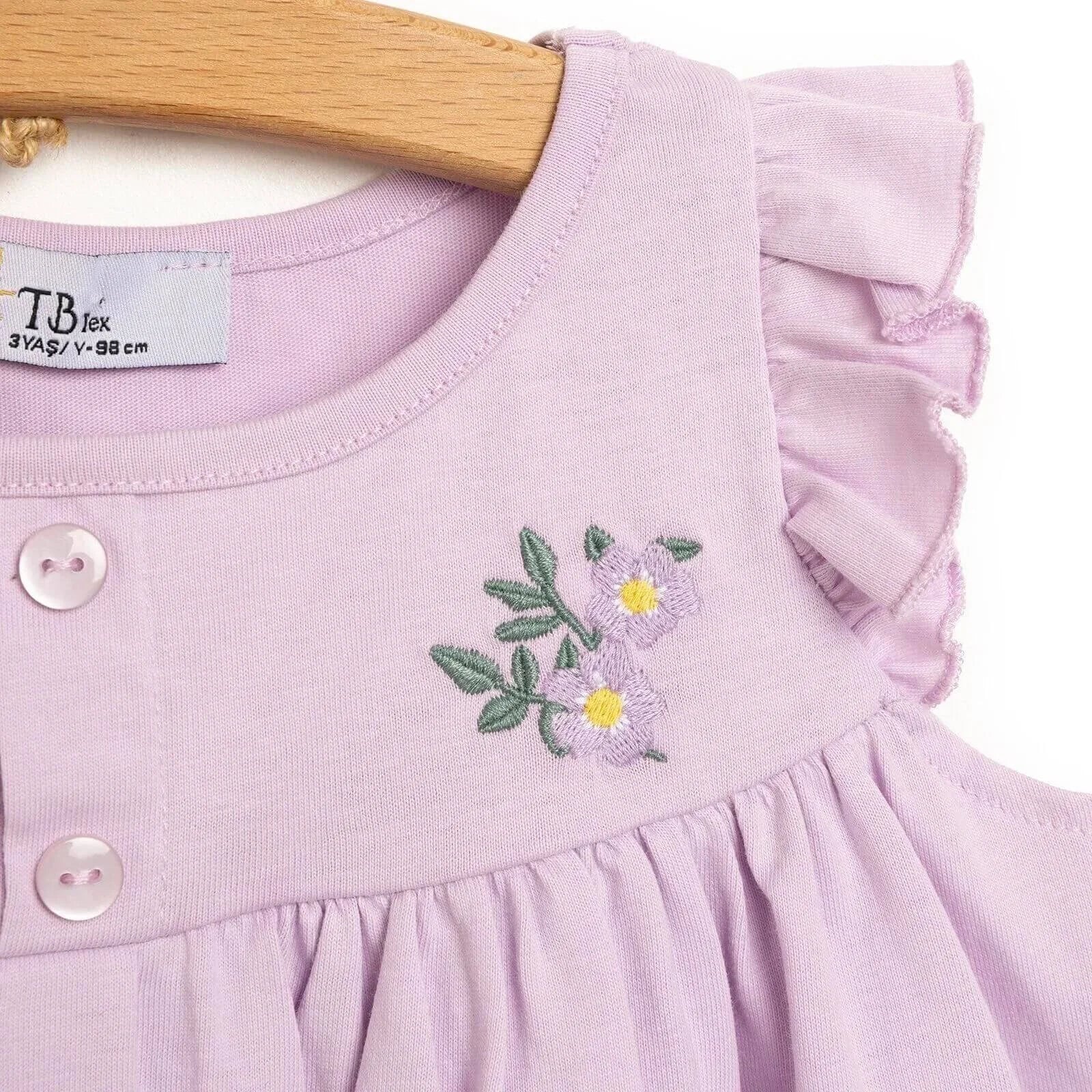 AtbTex Love Flowers Dress - Lilac - ebebek - Black Friday