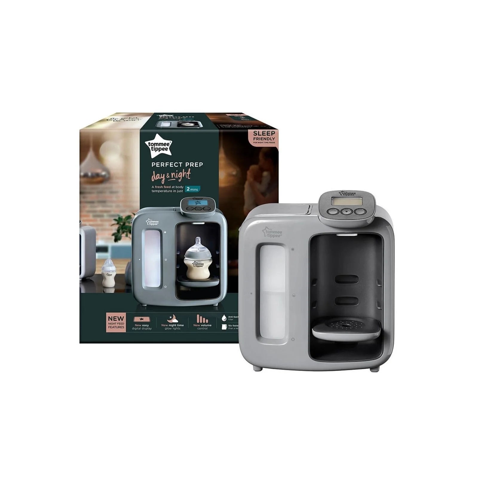 Tommee Tippee Perfect Prep Day & Night - Grey - ebebek - Black Friday