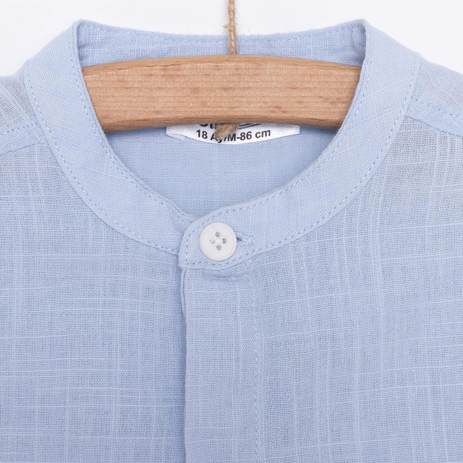 HelloBaby Boy Shirt - Blue - ebebek - Black Friday