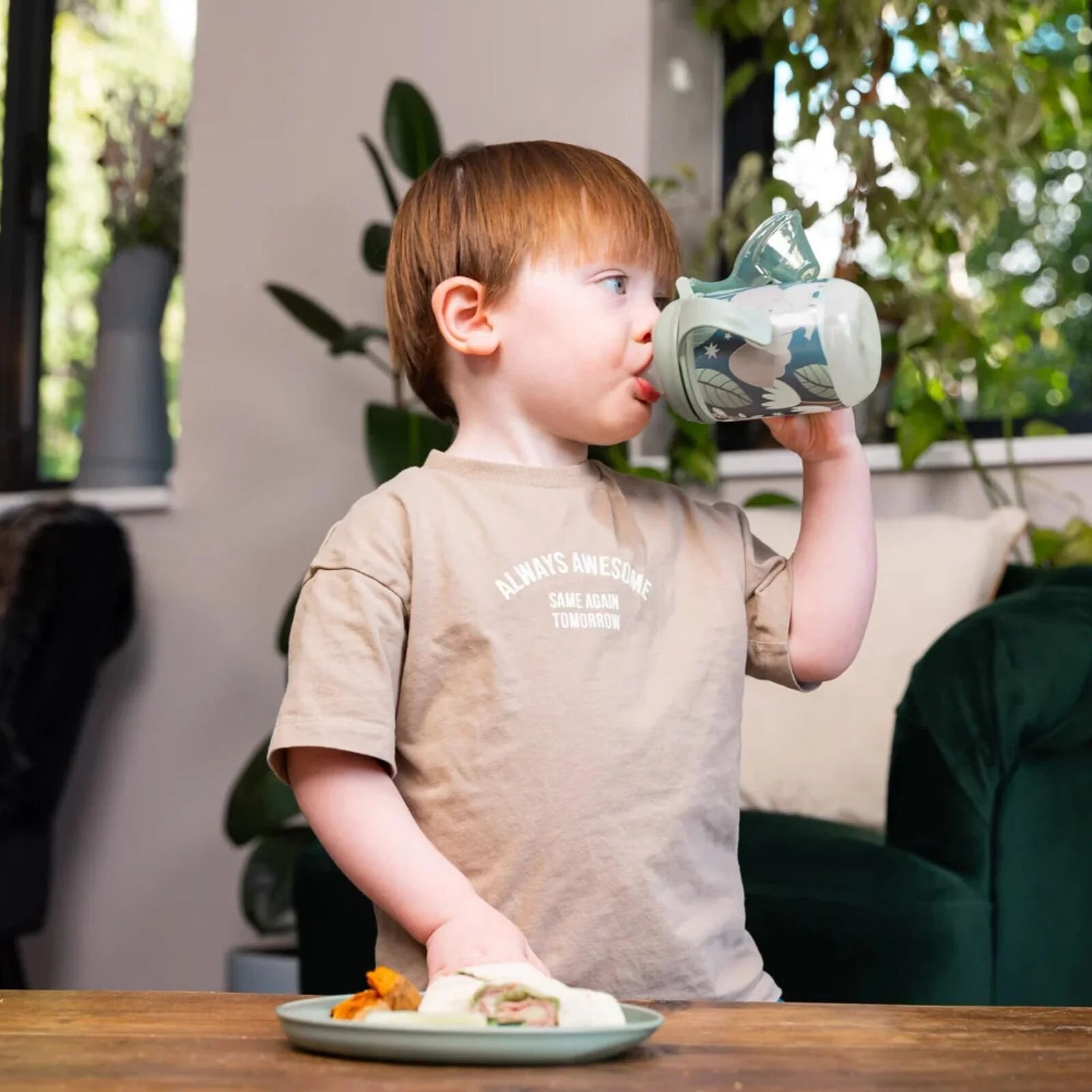 Vital Baby Hydrate Easy Sipper Cup 350ml - Jungle Glow - ebebek - Black Friday