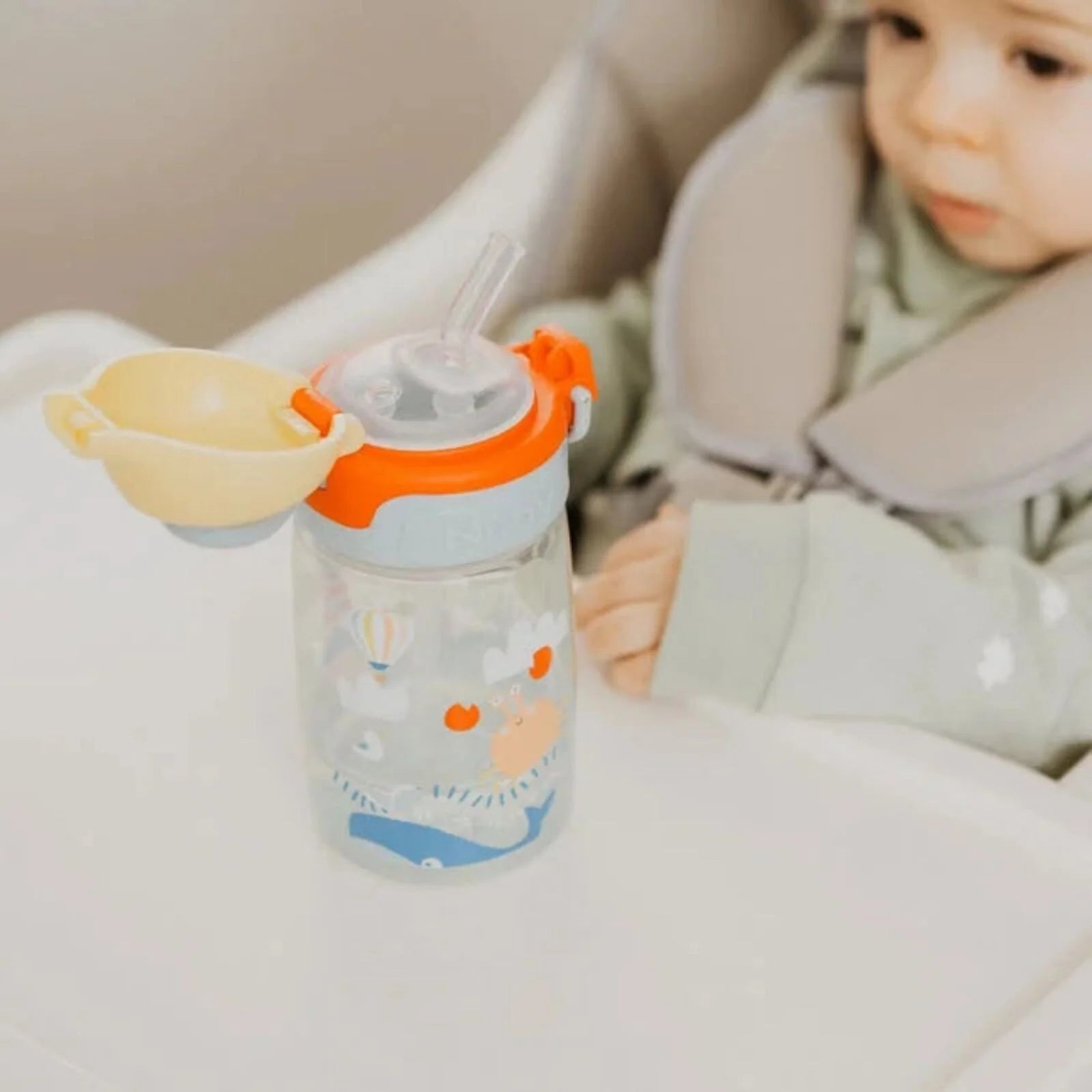 Nuby Super Straw Water Bottle 360ml - ebebek - Black Friday