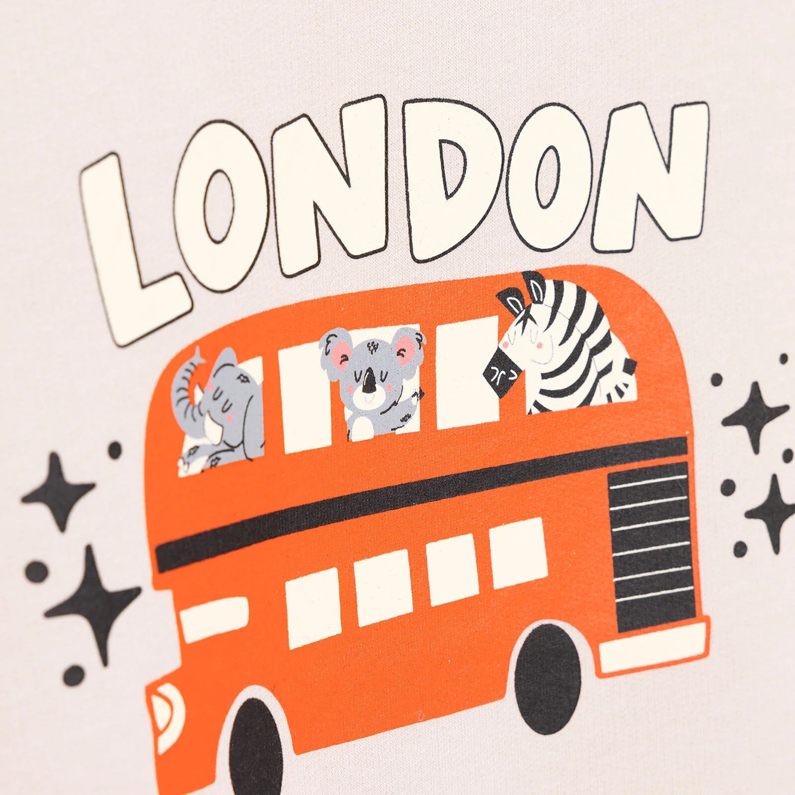 HelloBaby Basic Low Raised London Themed - Grey - ebebek - Black Friday