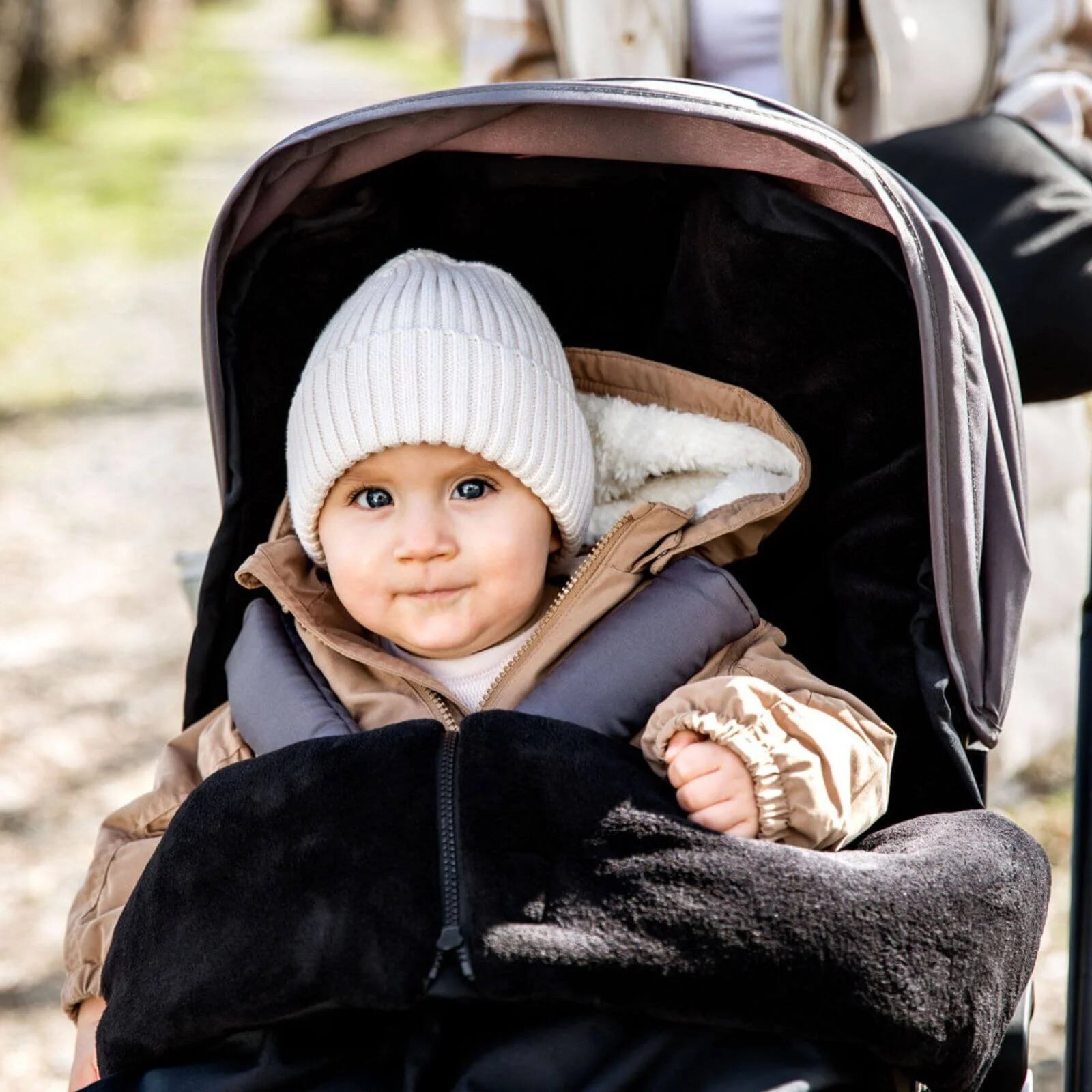 Hauck Pushchair Footmuff - Winter Grey - ebebek - Black Friday