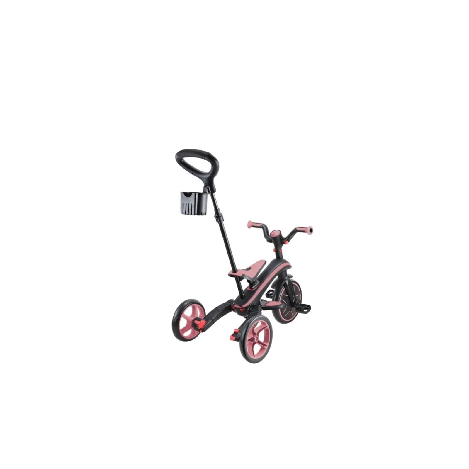 Globber Explorer Trike Foldable 4 in 1 - Deep Pastel Pink - ebebek - Black Friday
