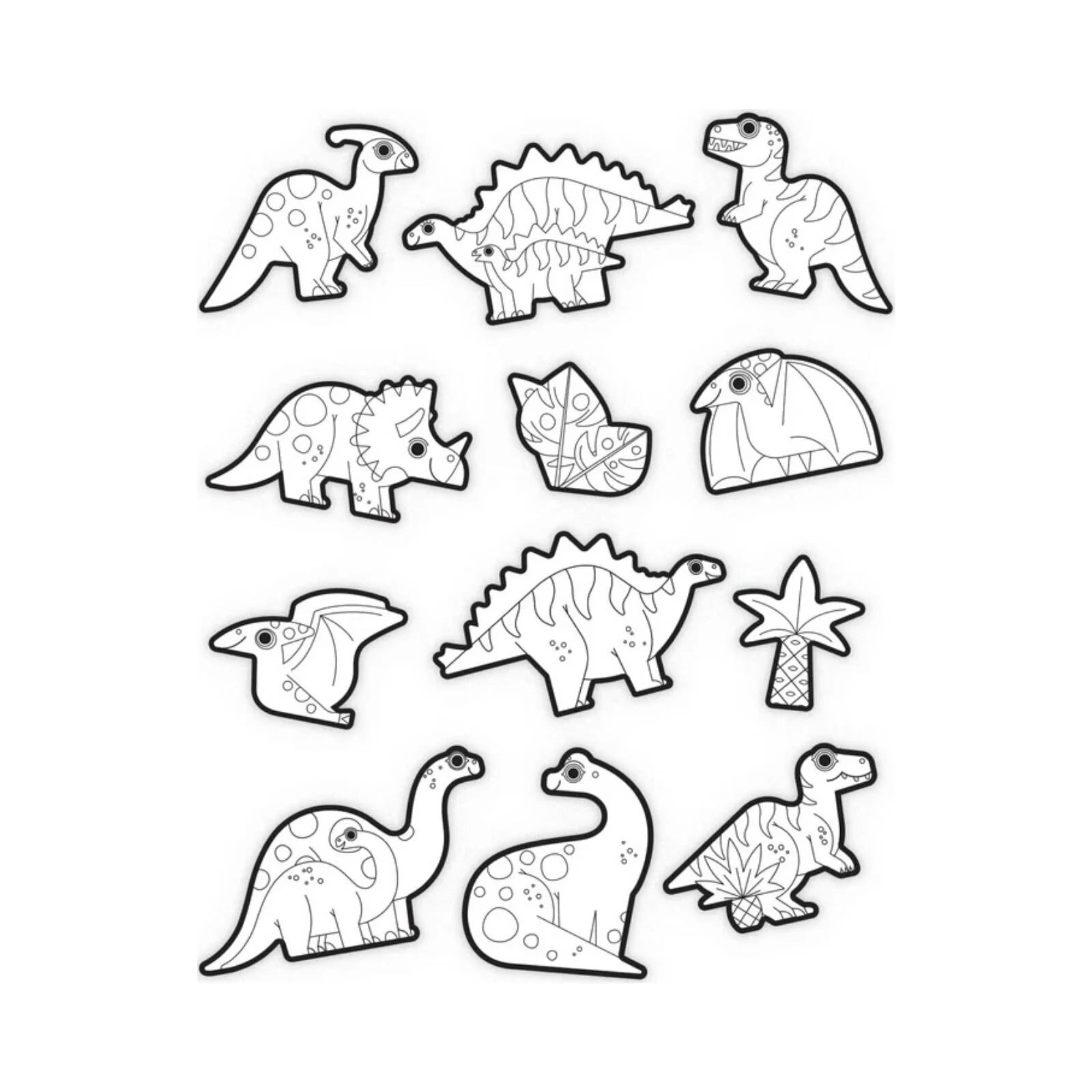 Crocodile Creek Dinosaurs Colouring Stickers - ebebek - Black Friday