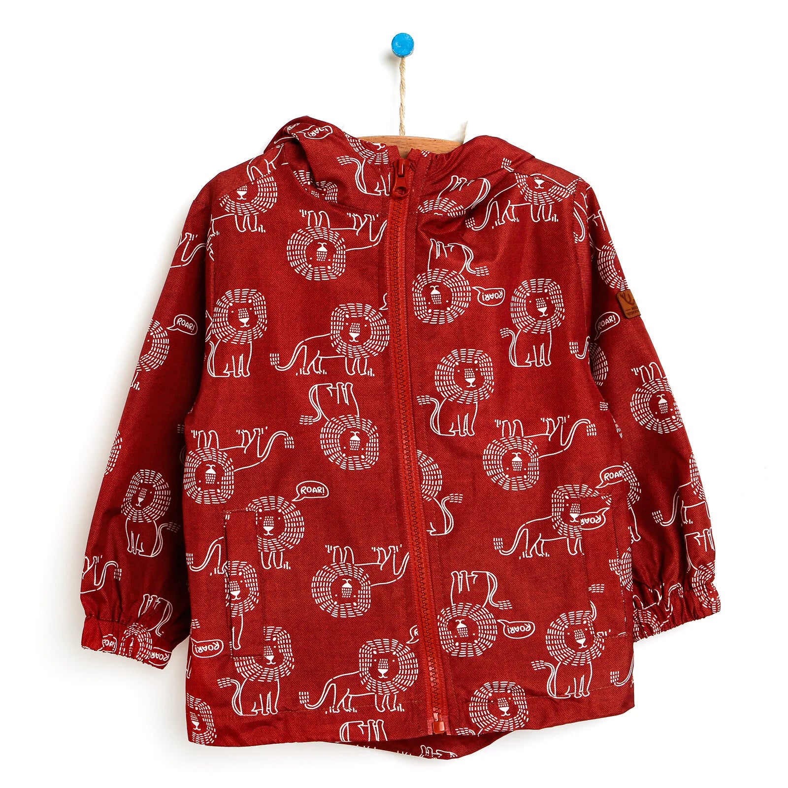 Midimod Basic Baby Boy Raincoat - Orange - ebebek - Black Friday