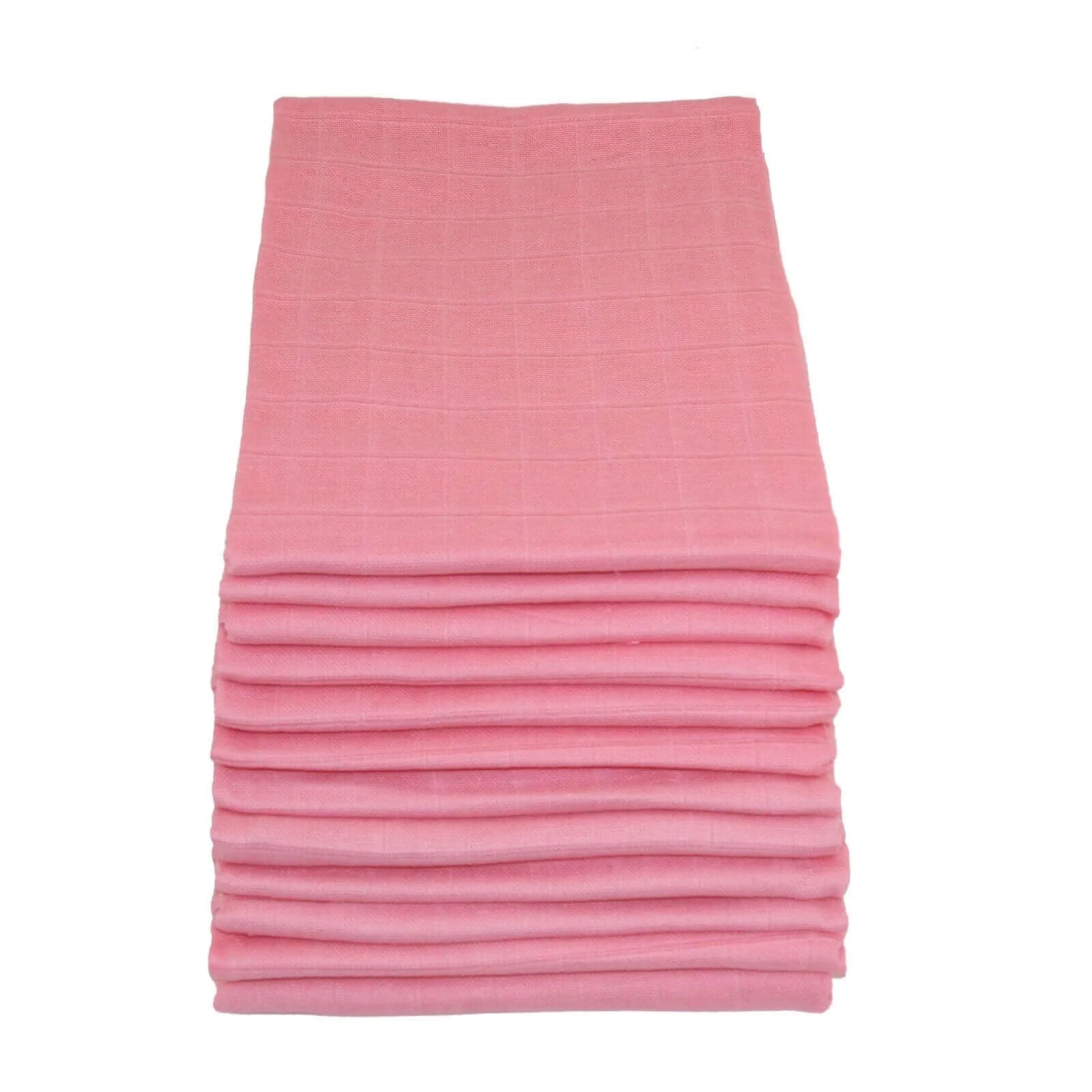 MuslinZ 12 Pack Muslin Squares 70x70cm - Pink - ebebek - Black Friday