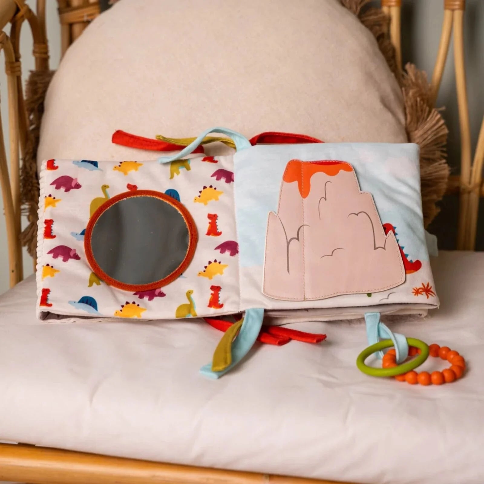 Little Big Friends Soft Activity Book 2 - in - 1 - Dino - ebebek - Black Friday