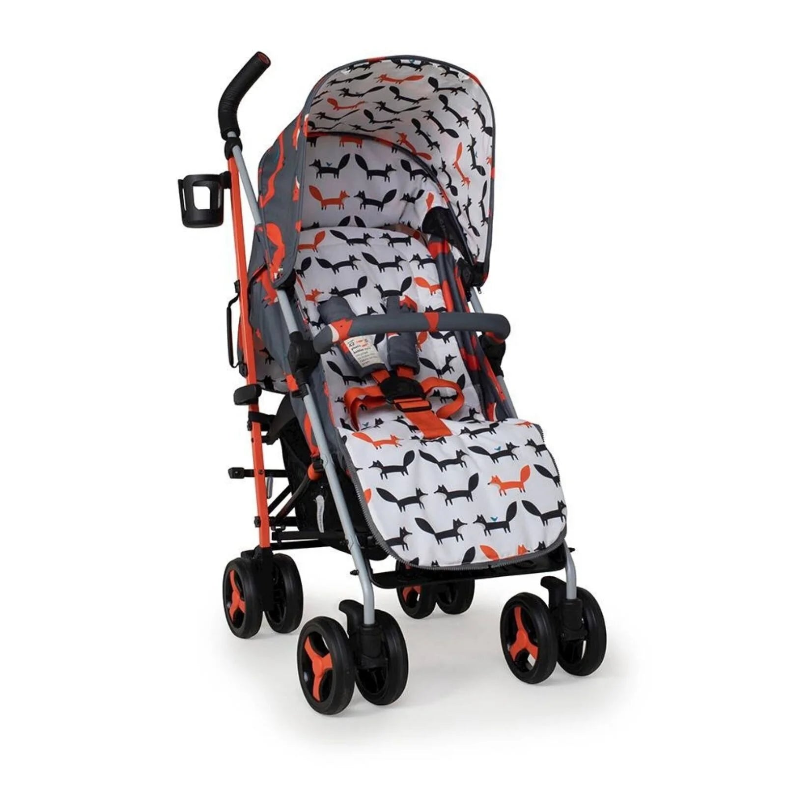 Cosatto Supa 3 Stroller - Charcoal Mister Fox - ebebek - Black Friday