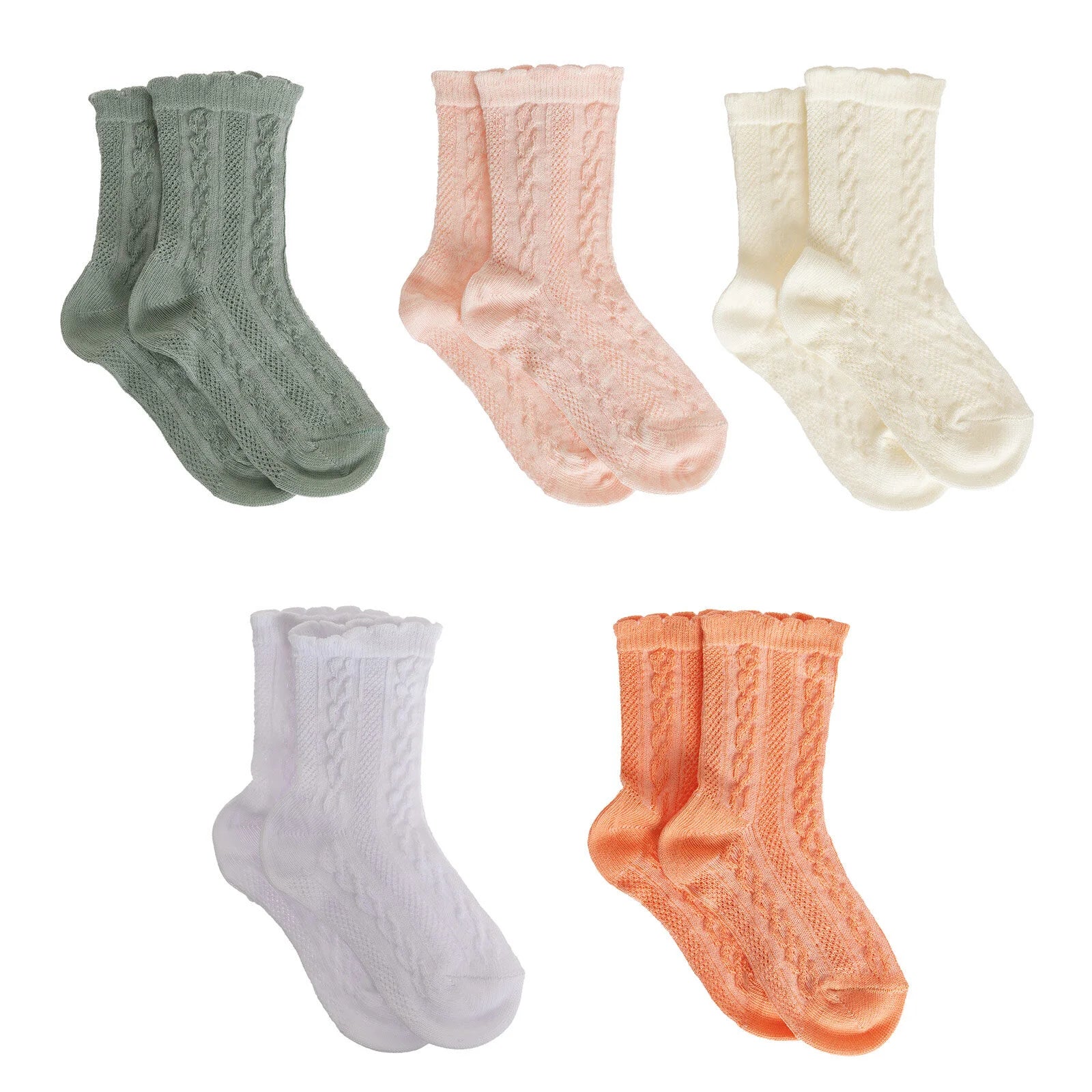 HelloBaby Girl Socks - Beige - ebebek - Black Friday