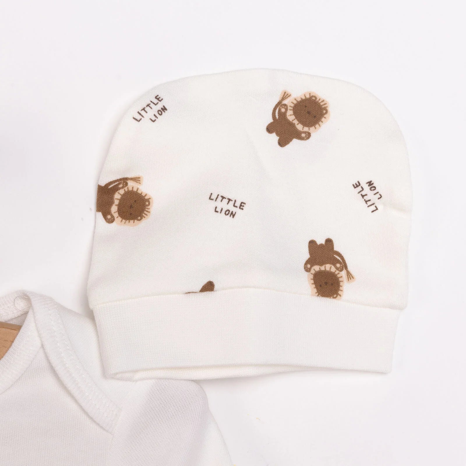 HelloBaby Baby Girl Body - Footed Bottom - Hat - Beige - ebebek - Black Friday