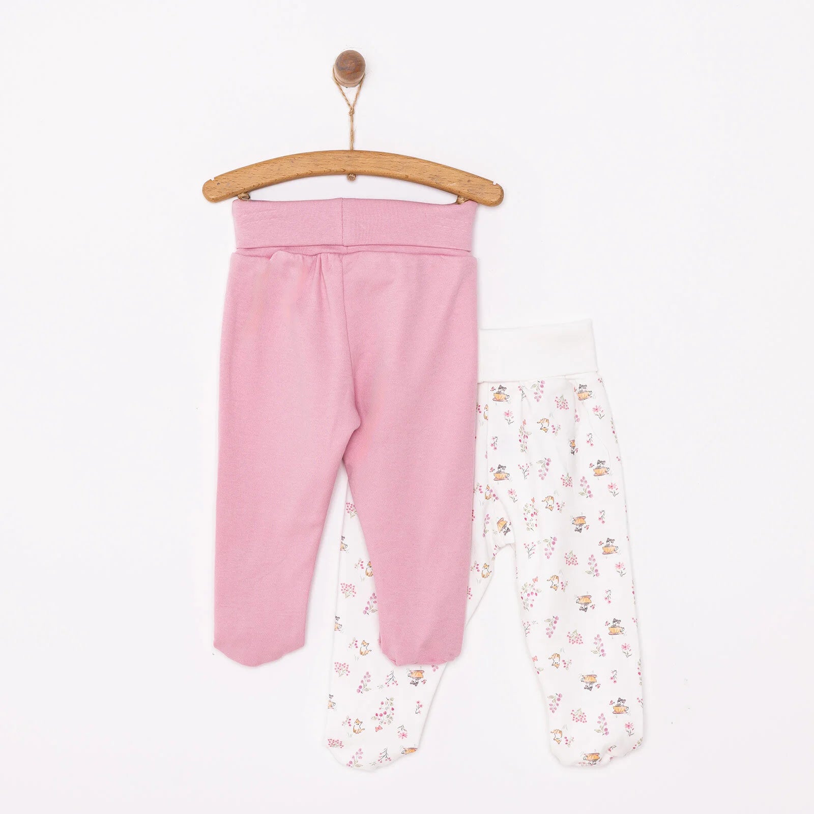 Tiffany Baby Girl 2 Pcs Footed Bottom - Grey - ebebek - Black Friday