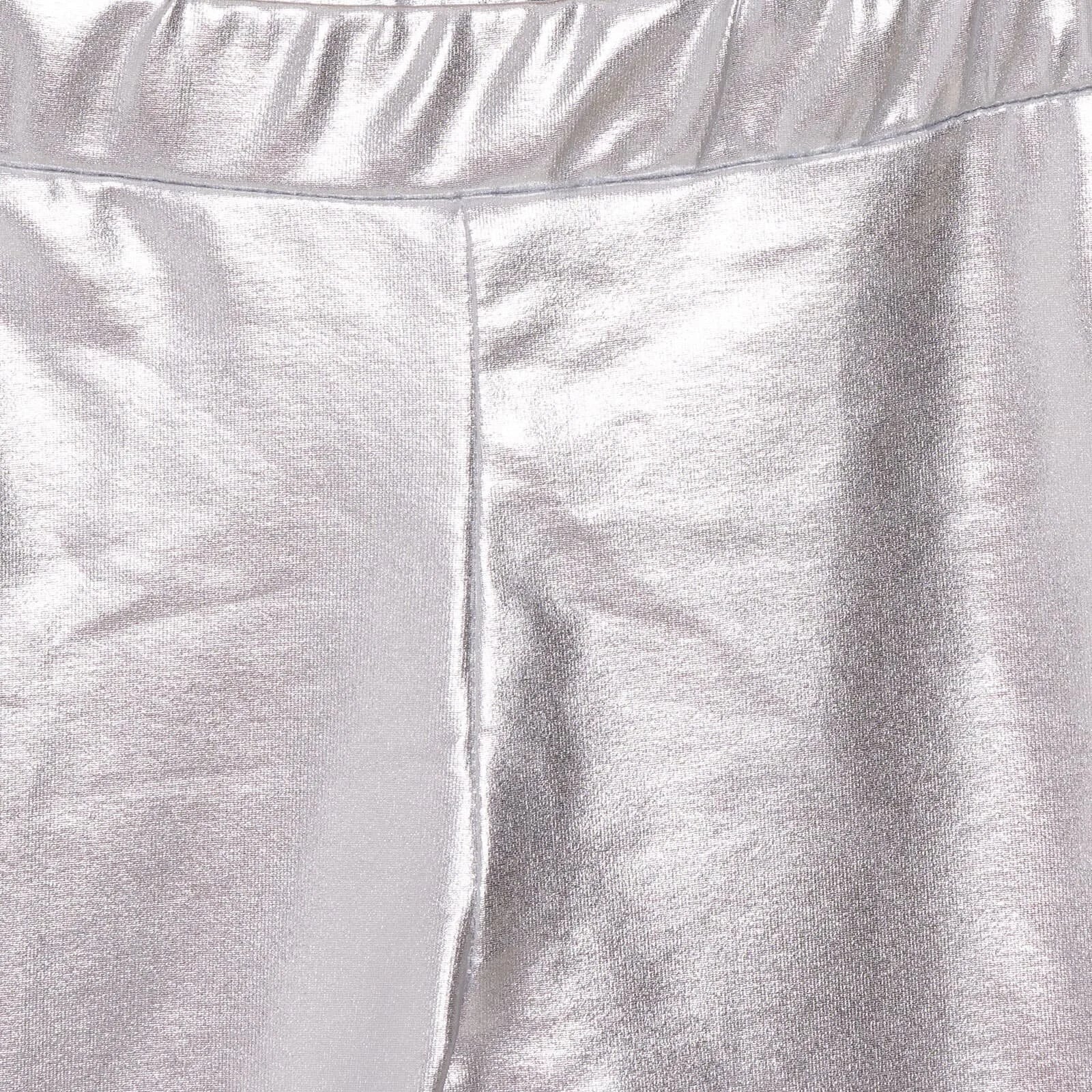 HelloBaby Metallic Girl Leggings - Silver - ebebek - Black Friday