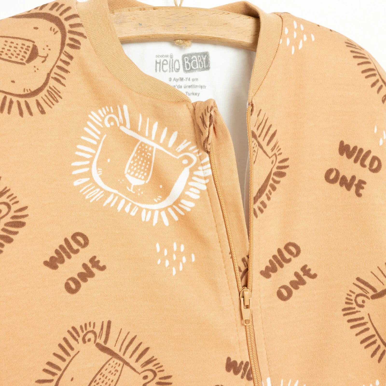 HelloBaby Boy Sleepsuit - Brown - ebebek - Black Friday