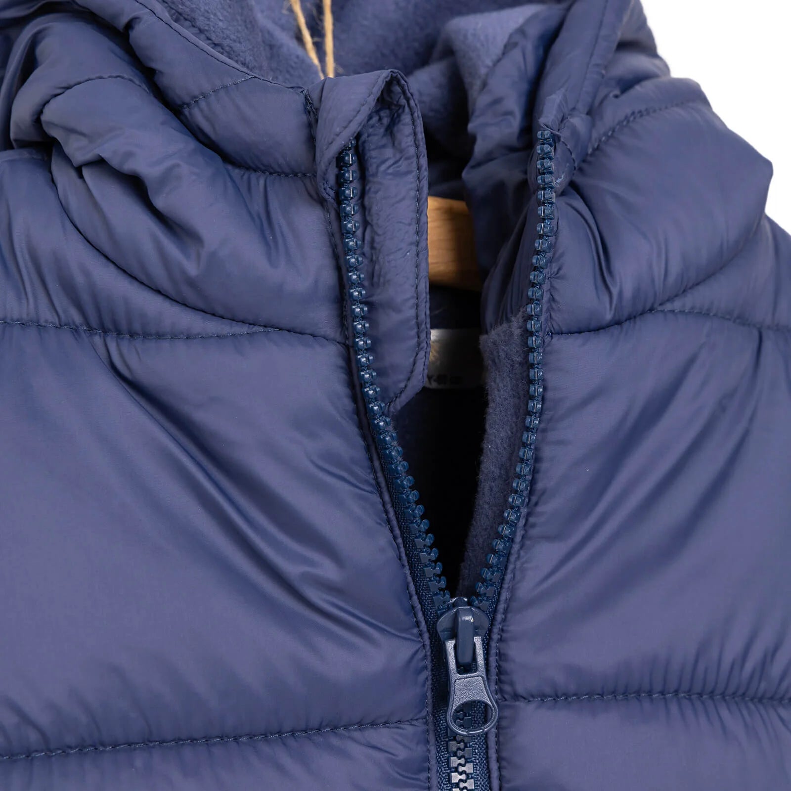 HelloBaby Basic Eared Hoodie Coat - Navy Blue - ebebek - Black Friday