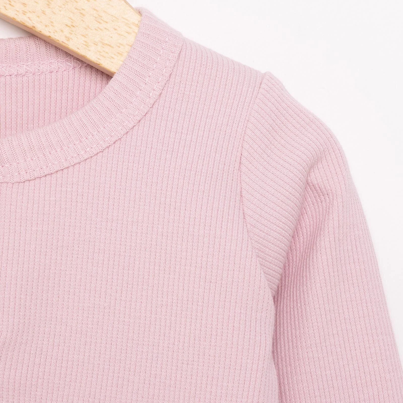 Newborn Fashion Club Unisex Sweatshirt - Footless Bottom - Pink - ebebek - Black Friday