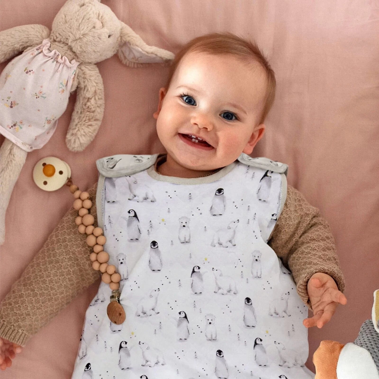 Nuby Quilted Sleeping Bag Penguin - ebebek - Black Friday