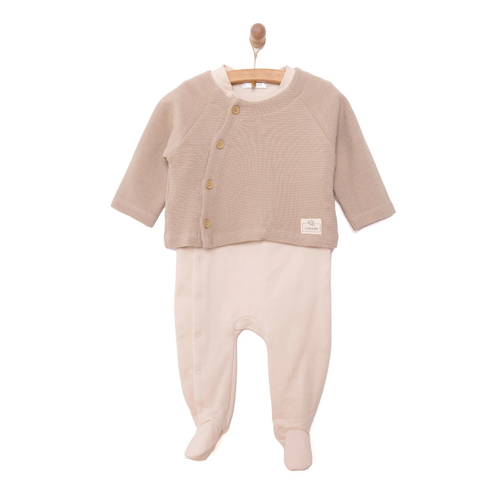 Cassiope Newborn Jumpsuit - Beige - ebebek - Black Friday