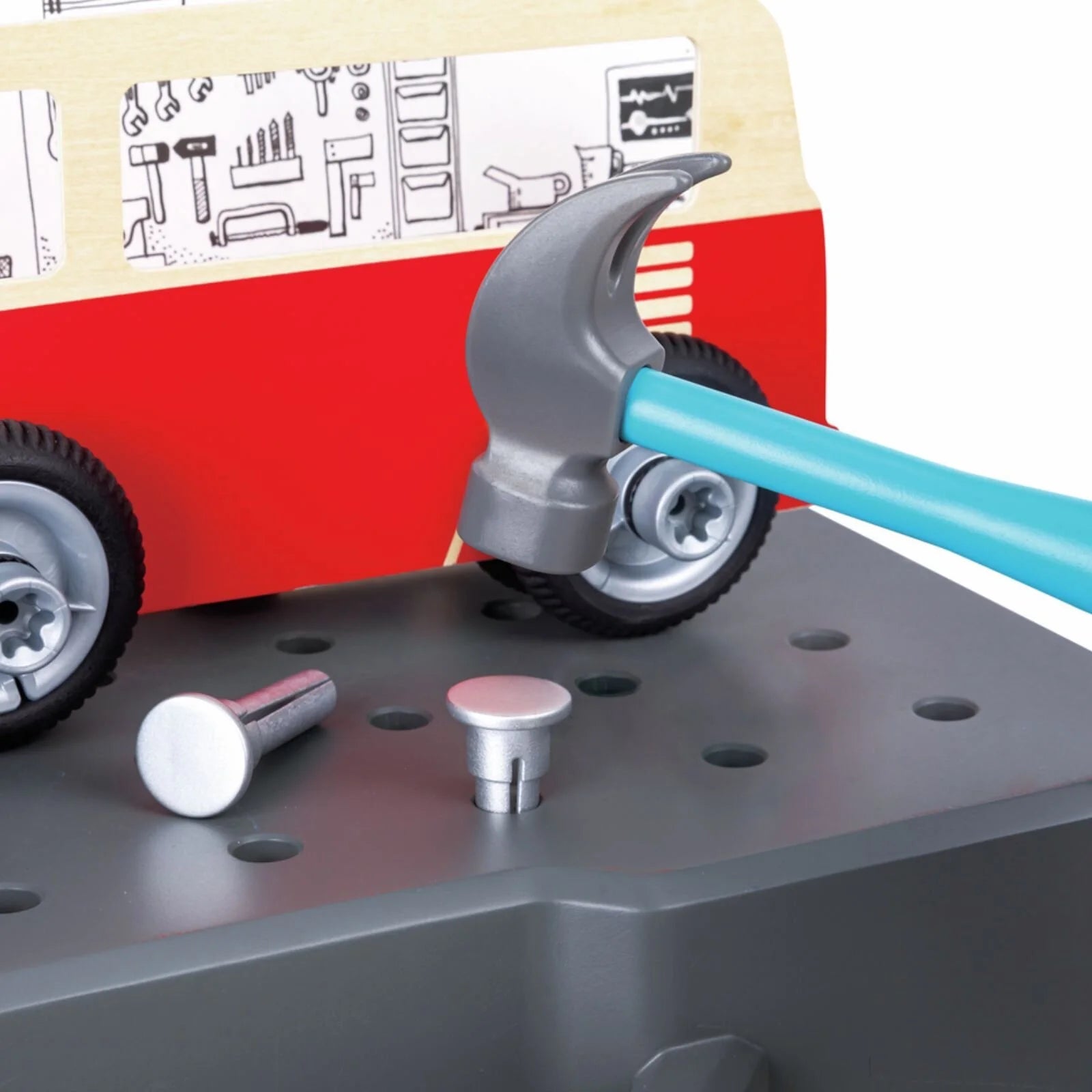 Hape Vehicle Service & Repair Workbench - ebebek - Black Friday