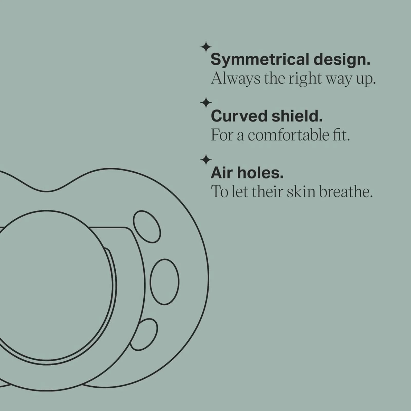 Tommee Tippee Fun Style Soother 6 - 18 months Pack of 2 Assorted - ebebek - Black Friday