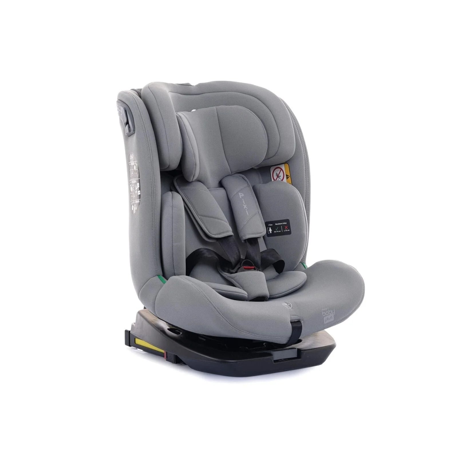 baby plus Pixi i - Size Car Seat - Grey - ebebek - Black Friday