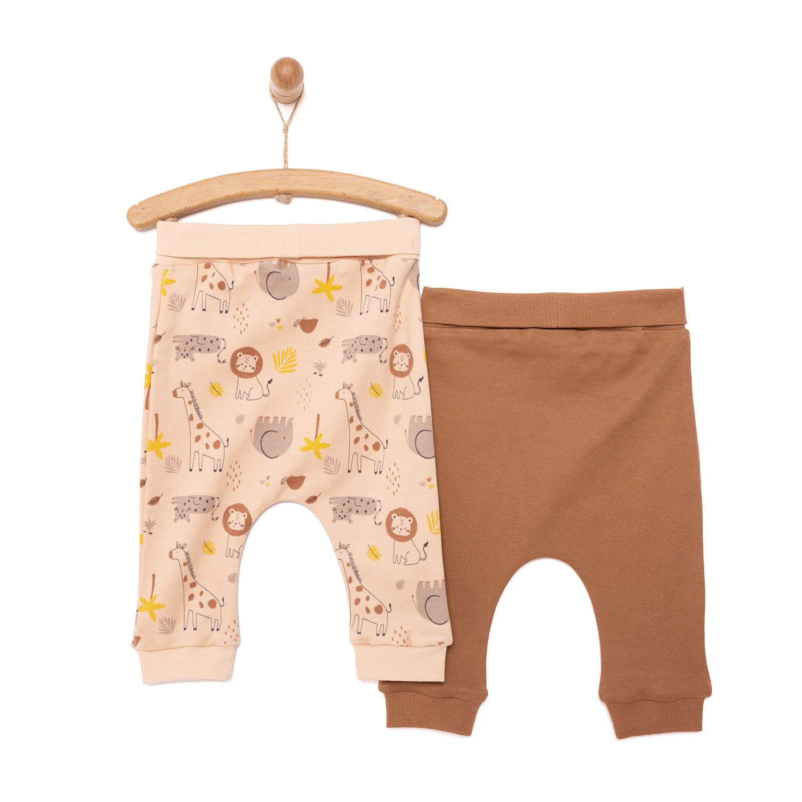 HelloBaby Baby Boy Footed Bottom - Brown - ebebek - Black Friday