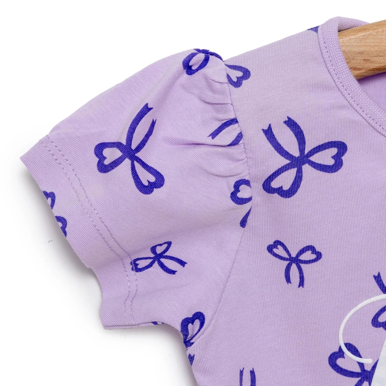 HelloBaby Basic Girl Ribbons Patterned Tshirt - Printed - ebebek - Black Friday