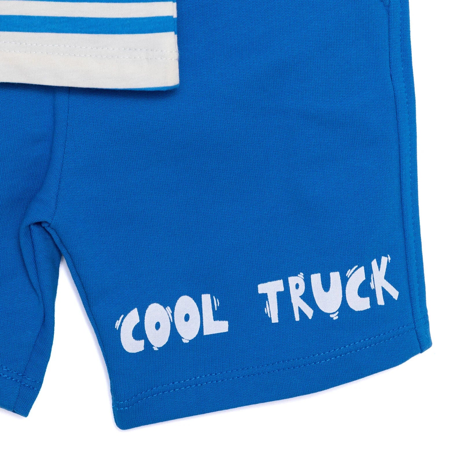 HelloBaby Cars&Roads Truck Printed Boy Tshirt - Blue - ebebek - Black Friday