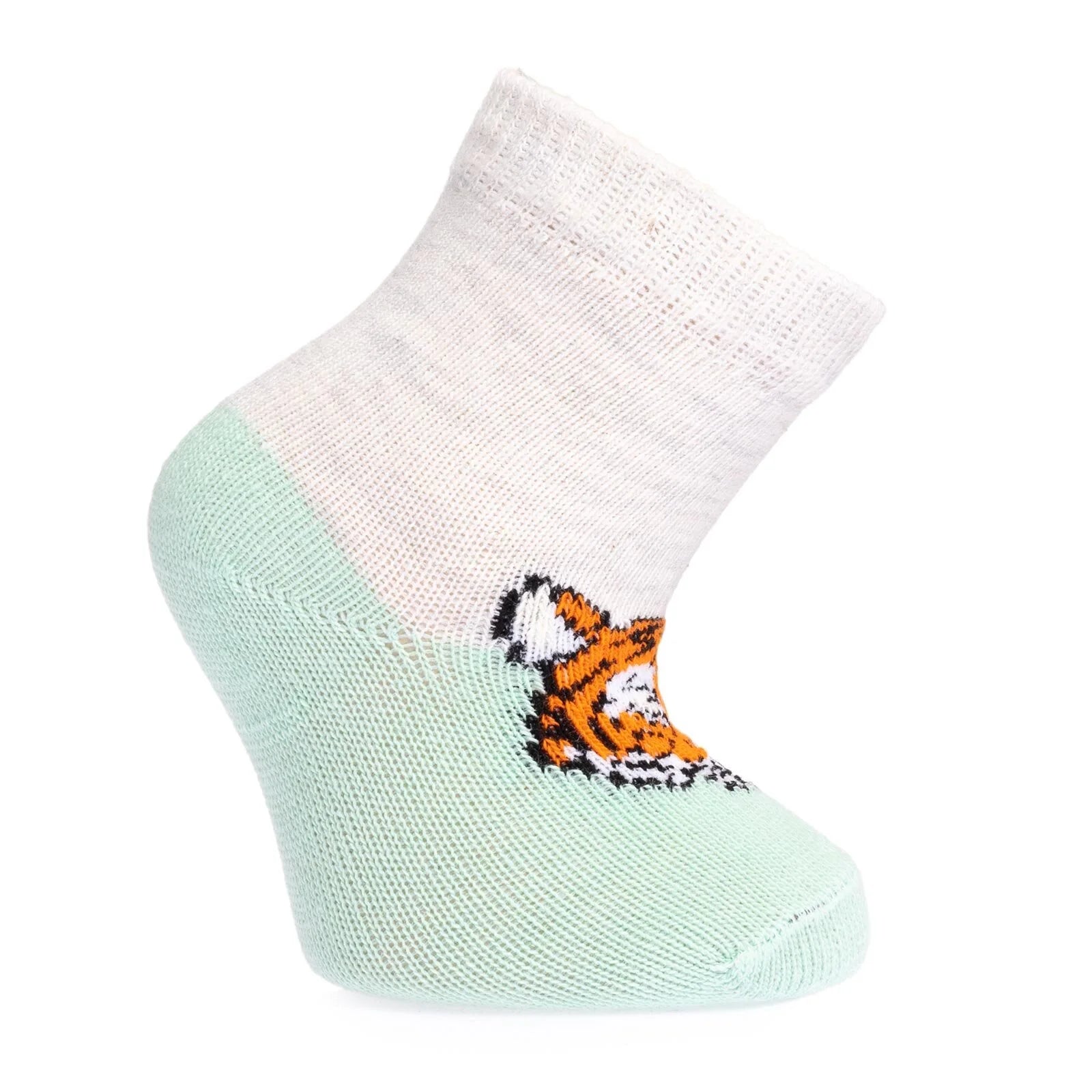 HelloBaby Baby Boy Socks 3 Pcs - Grey - HelloBaby - ebebek