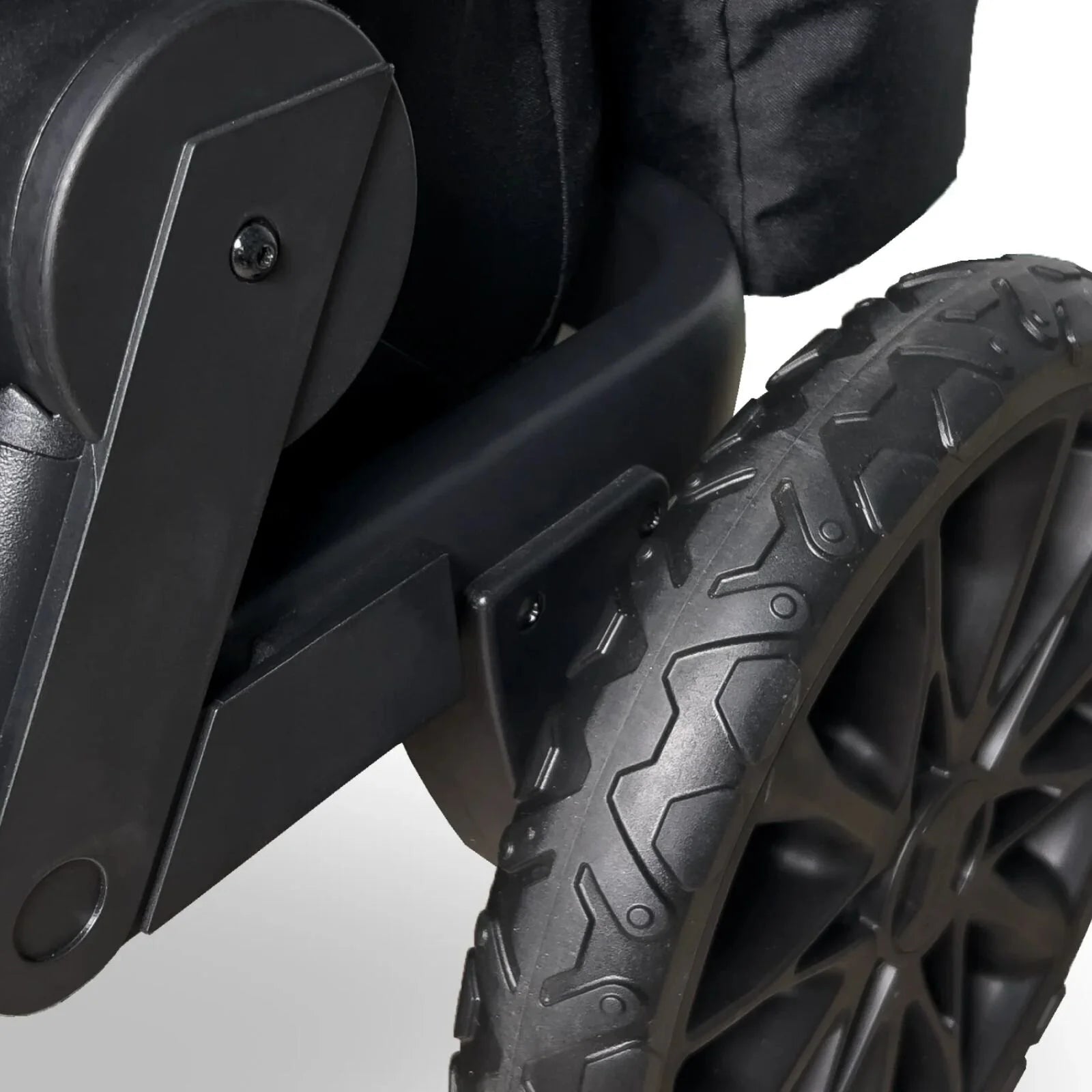 Wonderfold L4 Quad Stroller Wagon - Black - ebebek - Black Friday