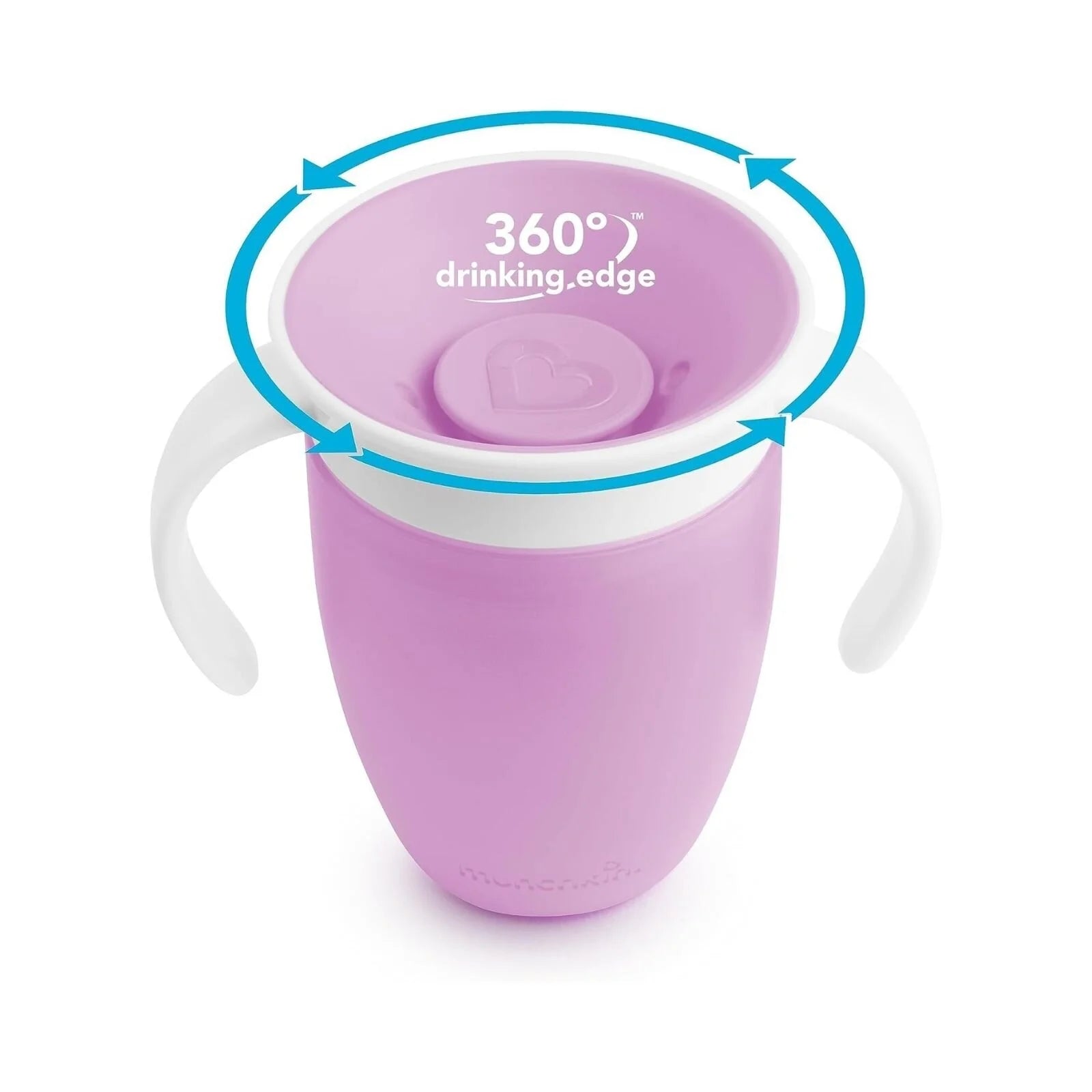 Munchkin Miracle 360 Trainer Cup 6+ months 207ml - Purple - ebebek - Black Friday