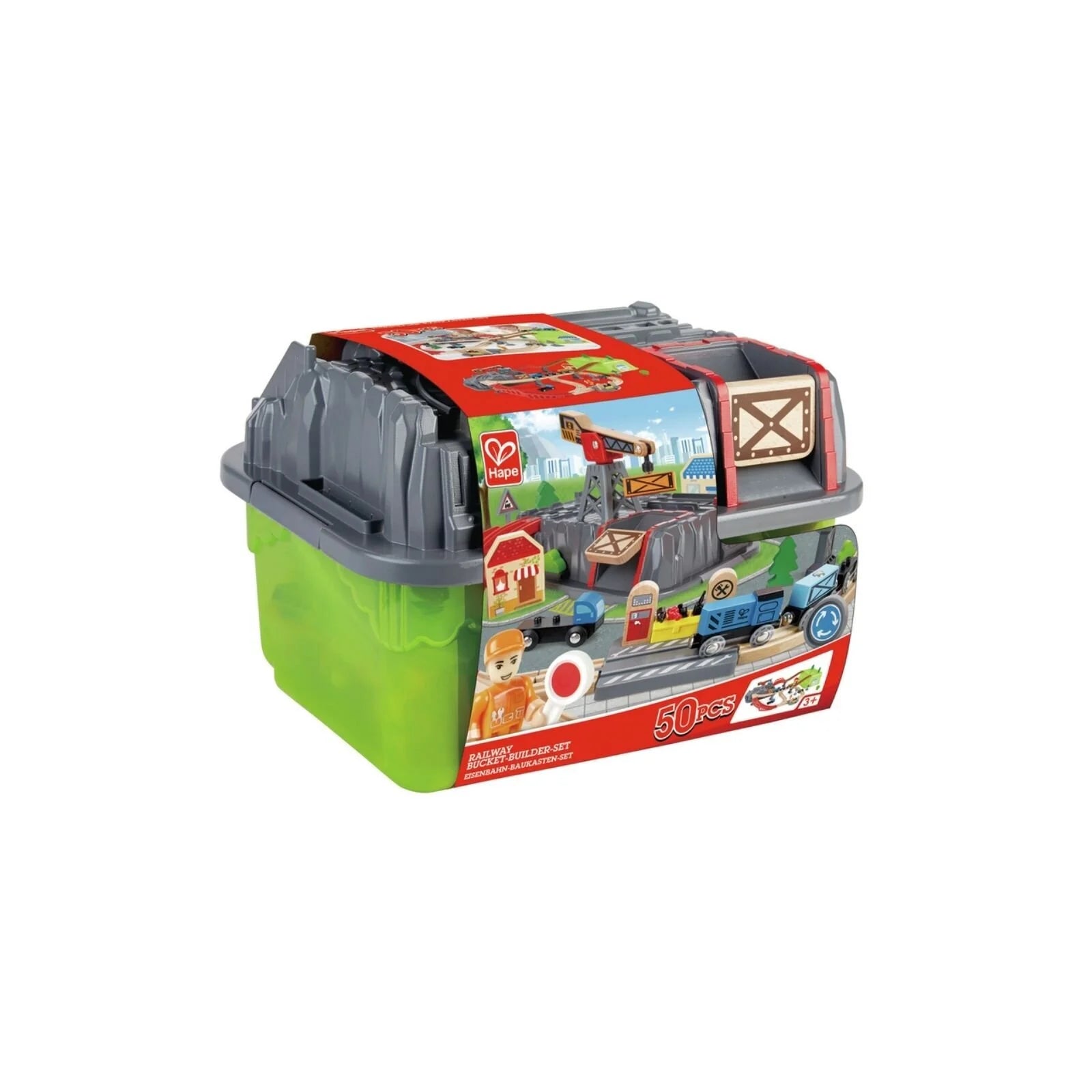 Hape Railway Bucket Builder Set - ebebek - Black Friday