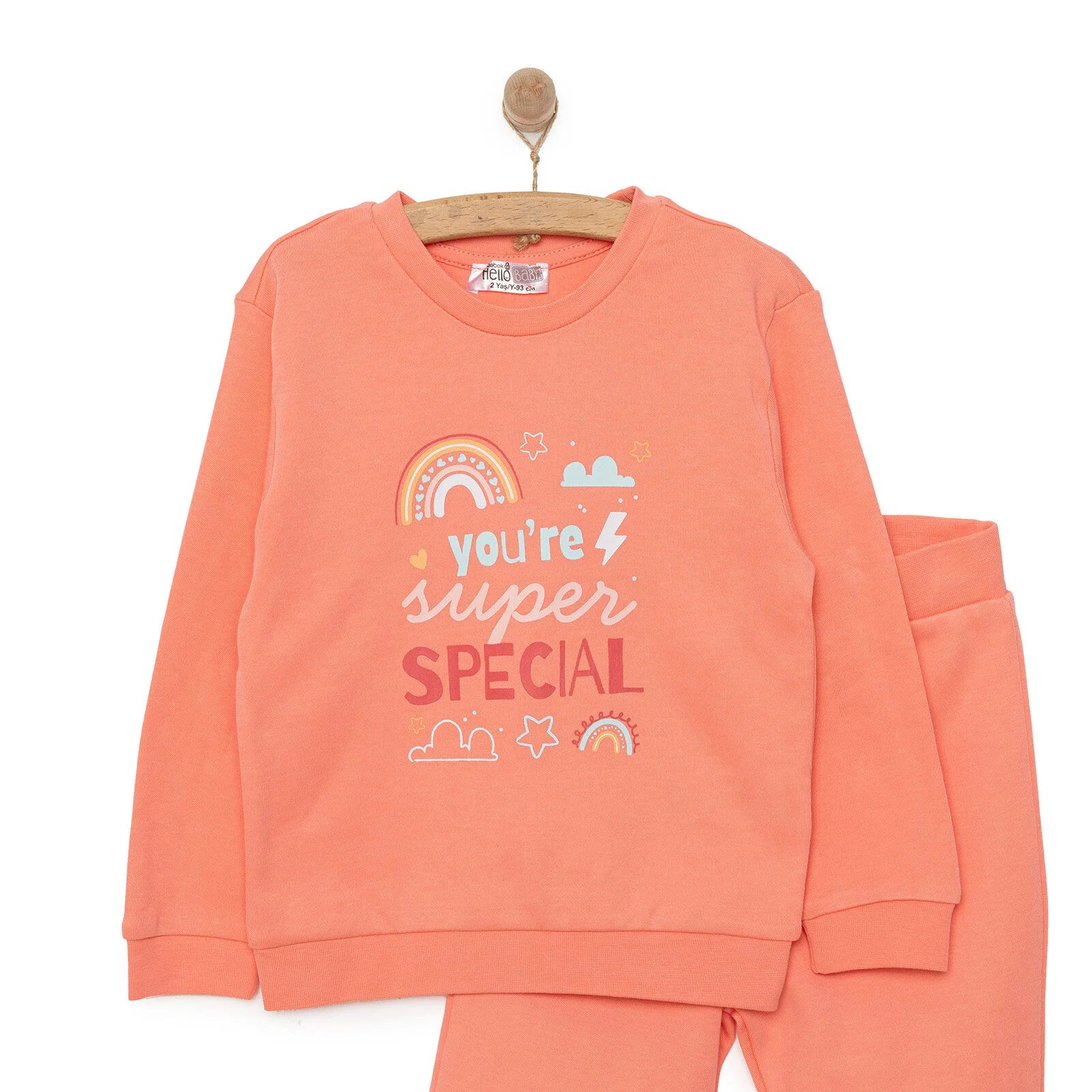 HelloBaby Basic Baby Girl Joggers - Coral - ebebek - Black Friday