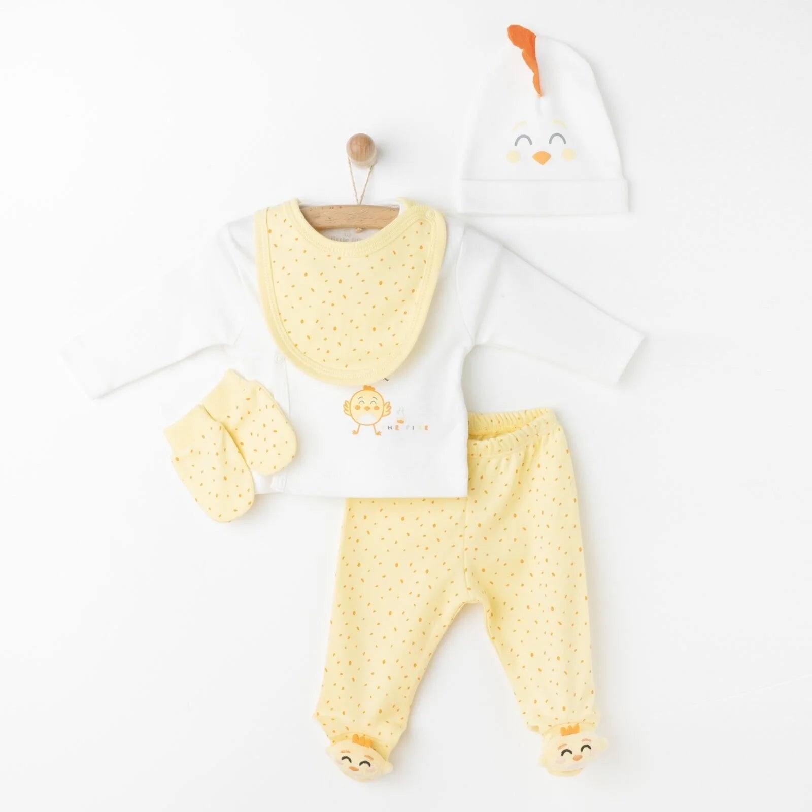 Little Life Girl 5 Piece Newborn Set - Yellow - ebebek - Black Friday