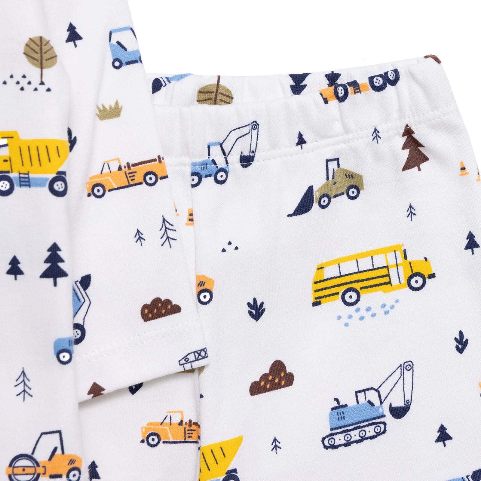 HelloBaby Boy Long Sleeve Pyjamas Set - White - ebebek - Black Friday