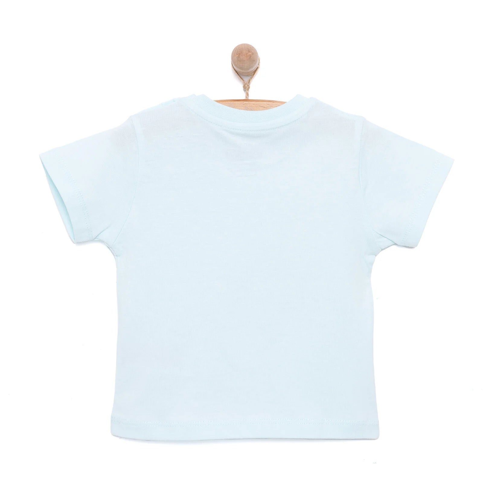 HelloBaby Basic Baby Boy T-Shirt - Light Blue - ebebek - Black Friday