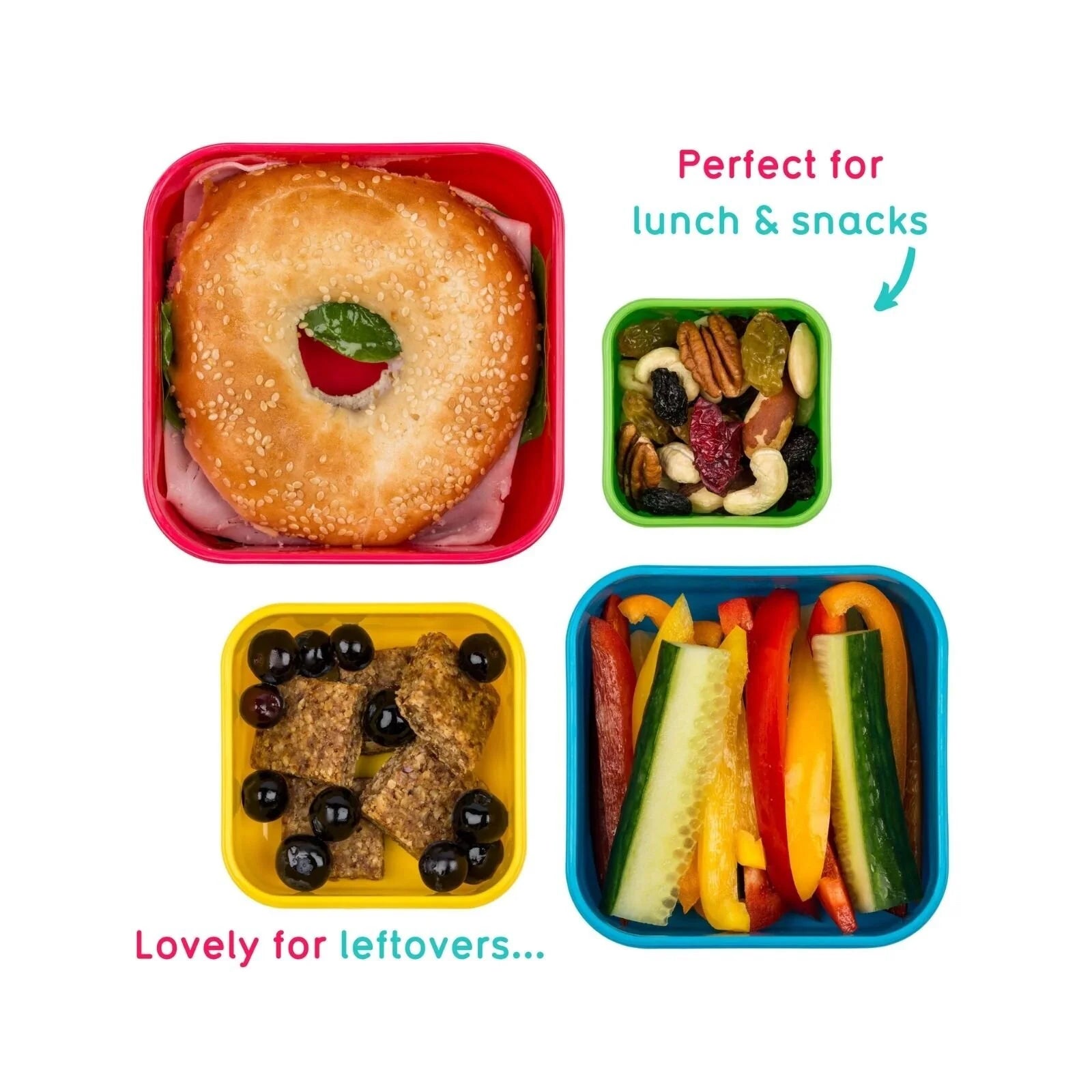 TUM TUM Nesting Snack Pots Pack of 4 - Bugs - ebebek - Black Friday