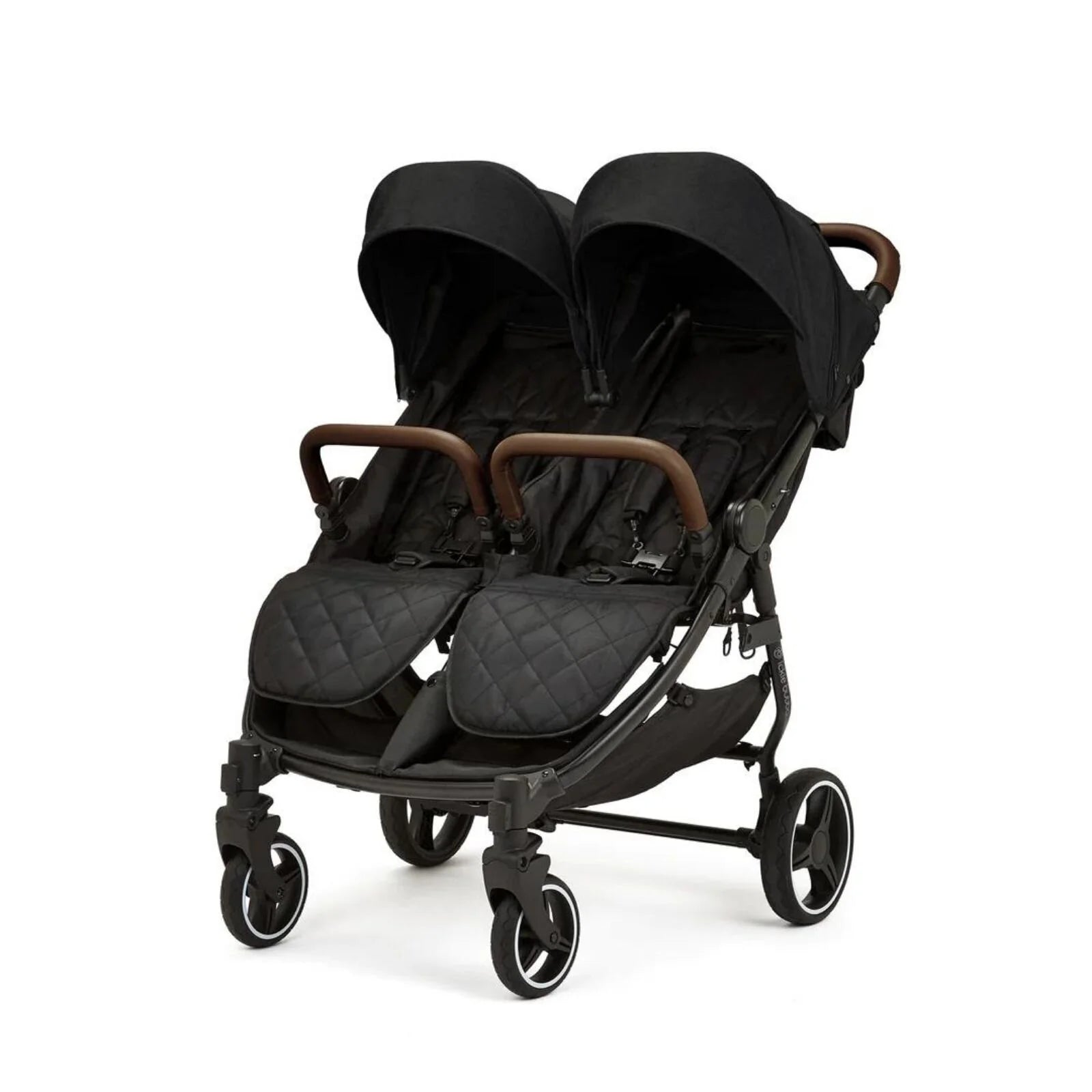 Ickle Bubba Venus Max Double Stroller - Black - Ickle Bubba - ebebek