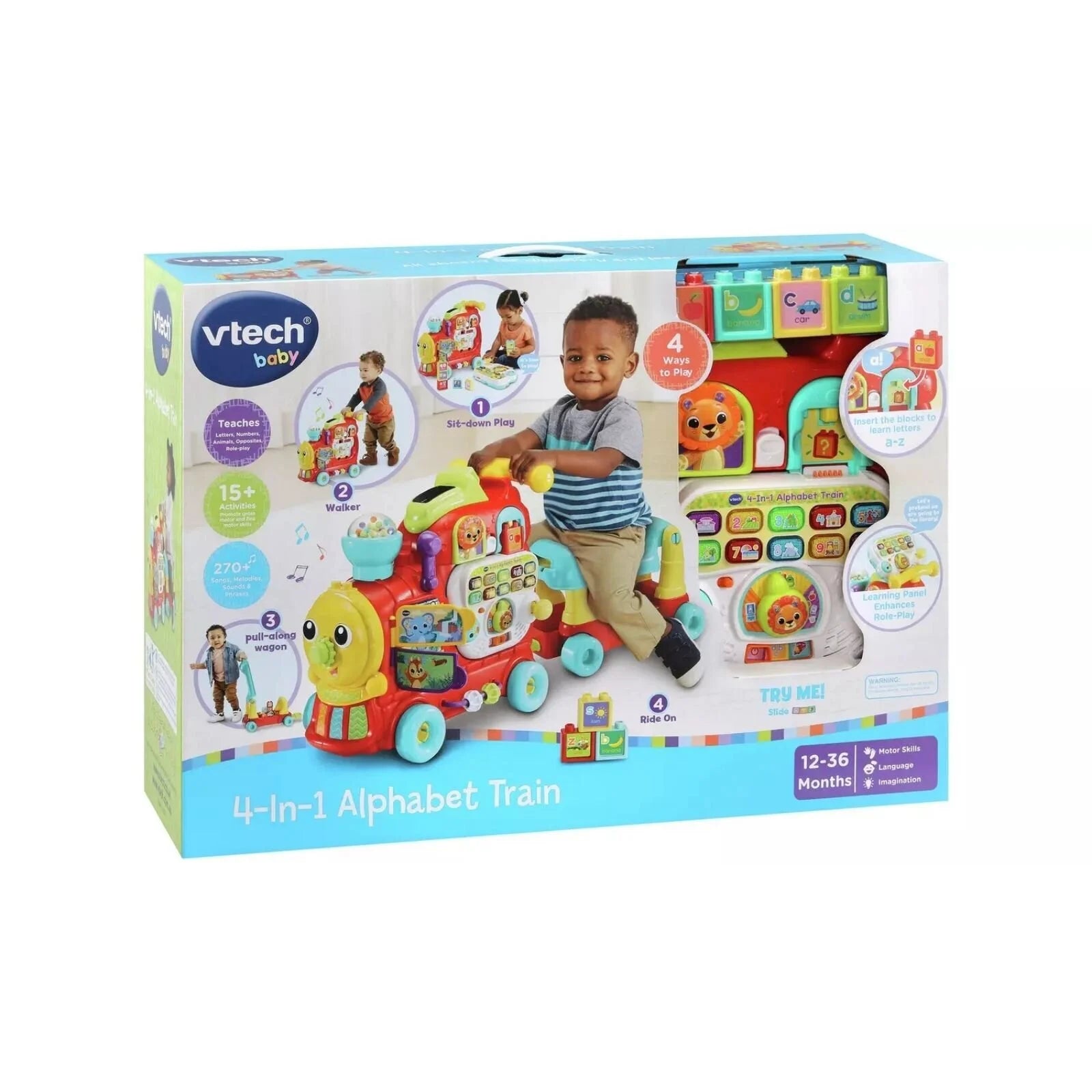 VTech 4 - in - 1 Alphabet Train - ebebek - Black Friday