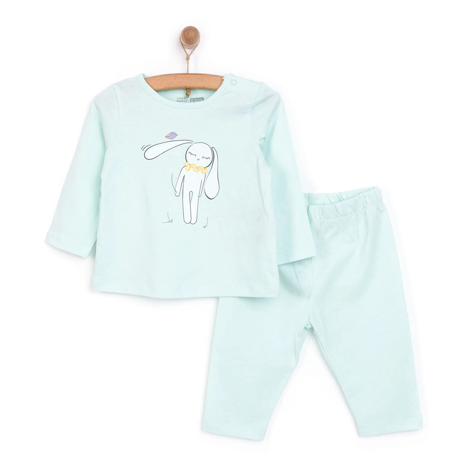 HelloBaby Girl Long Sleeve Pyjamas Set - Multicolour - ebebek - Black Friday