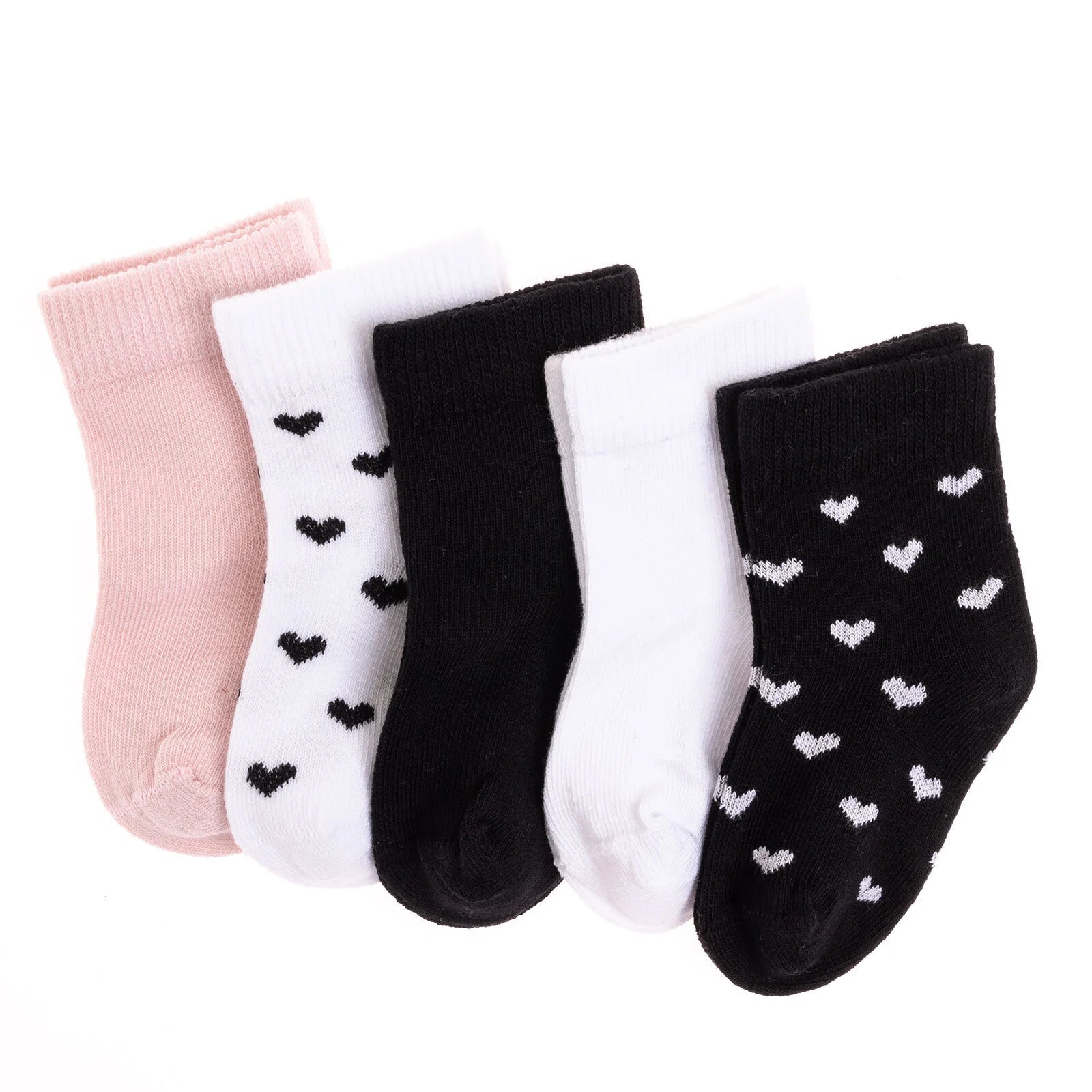 HelloBaby Baby Girl Pack of 5 Socks - Pink - ebebek - Black Friday