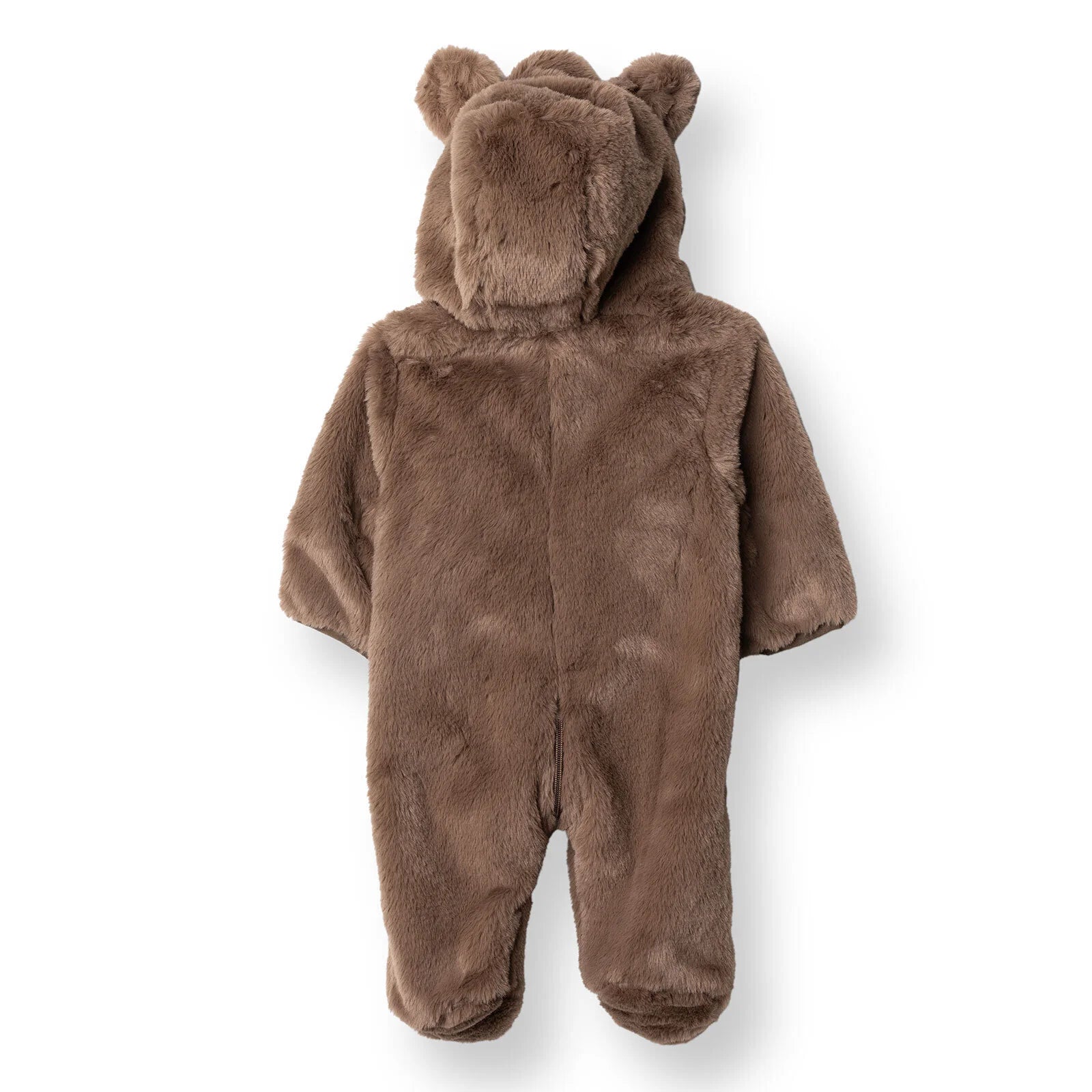 Midimod Newborn Welsoft Footed Jumpsuit - Brown - ebebek - Black Friday