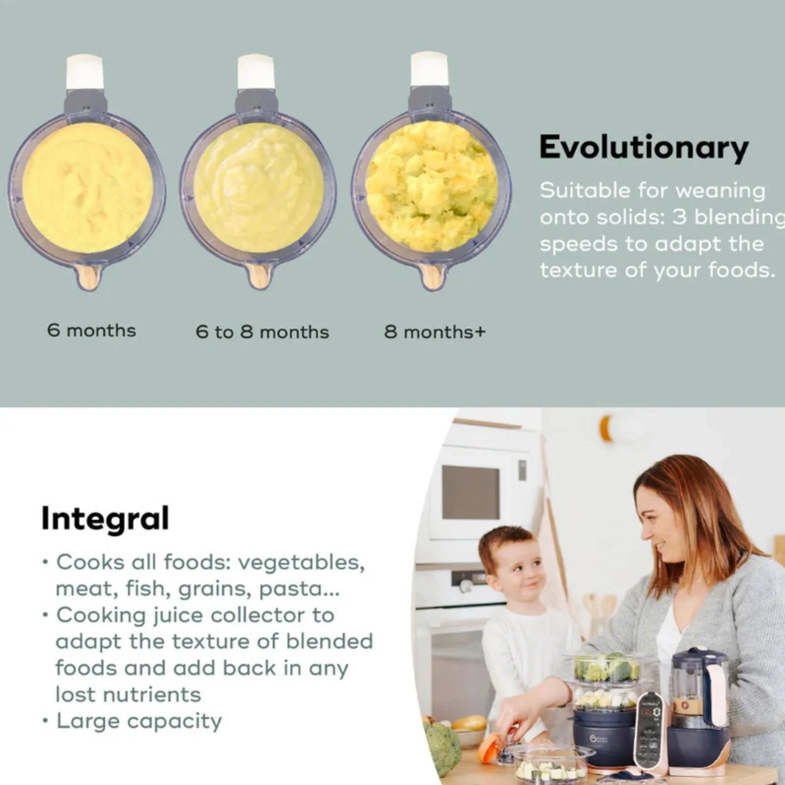 Babymoov Nutribaby Plus XL 5 - in - 1 Food Prep Machine - Babymoov - ebebek