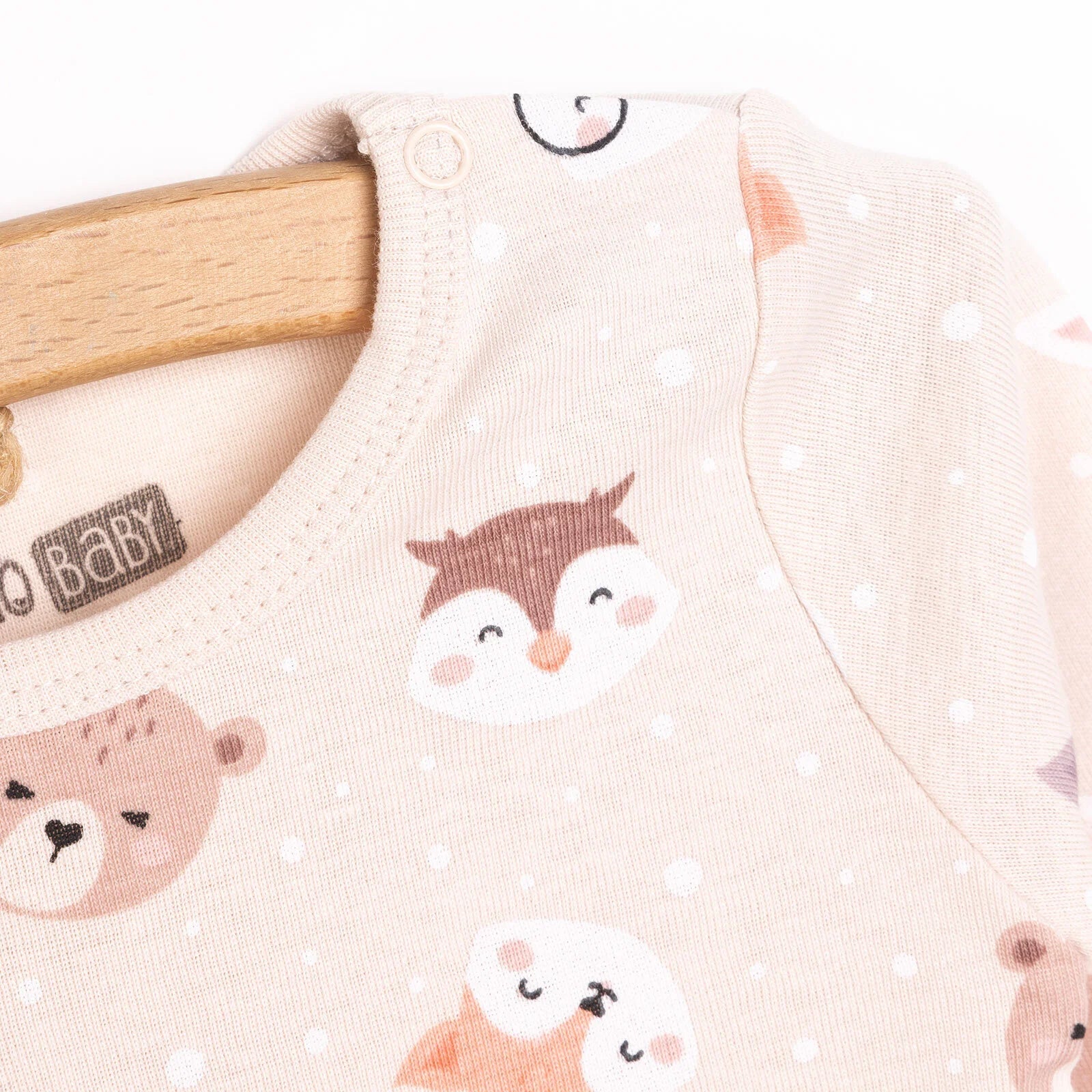 HelloBaby Unisex Long Sleeve Body - Beige - ebebek - Black Friday